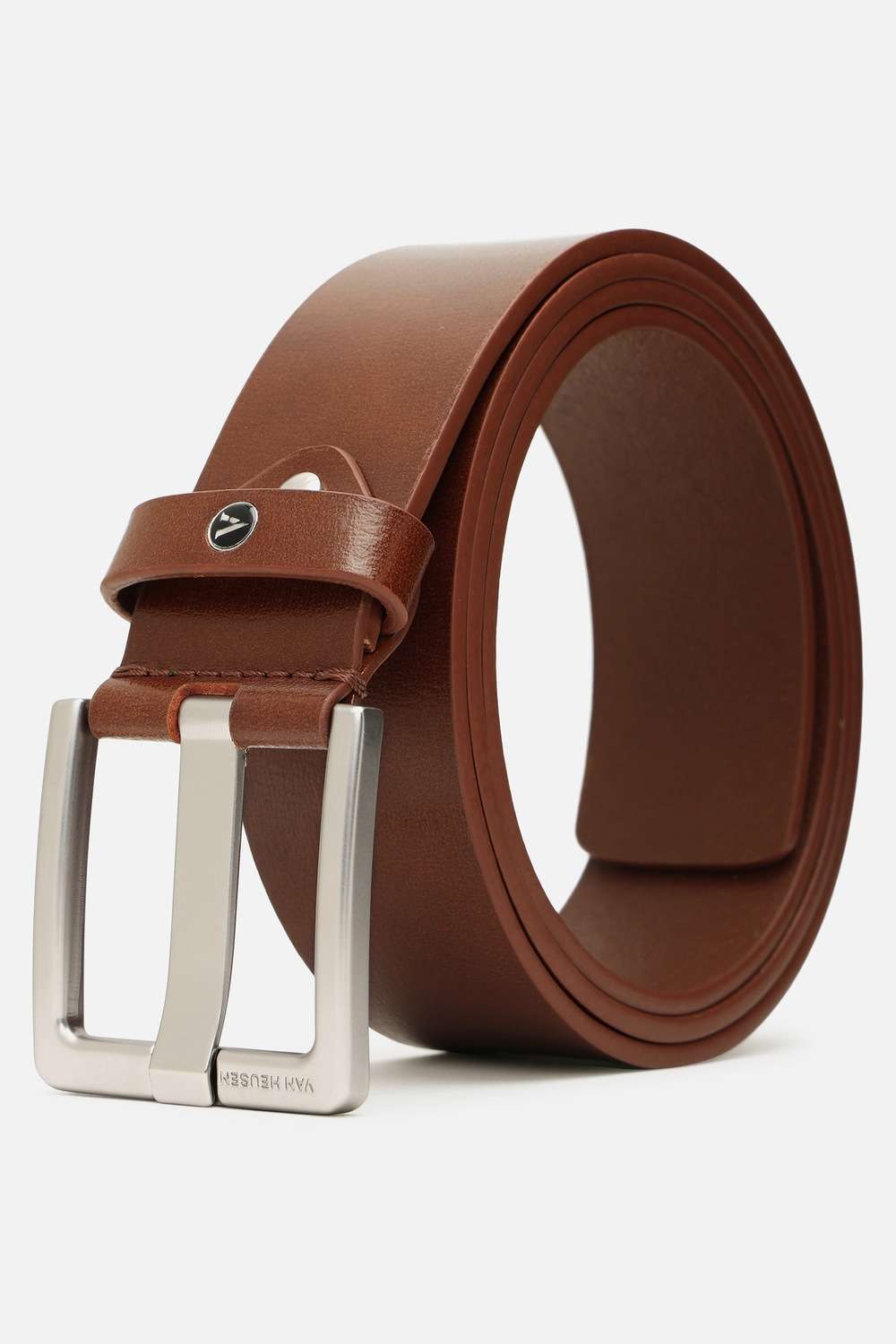 Leather-Regular-Fit-Solid-Formal-Wear-Men-Belts