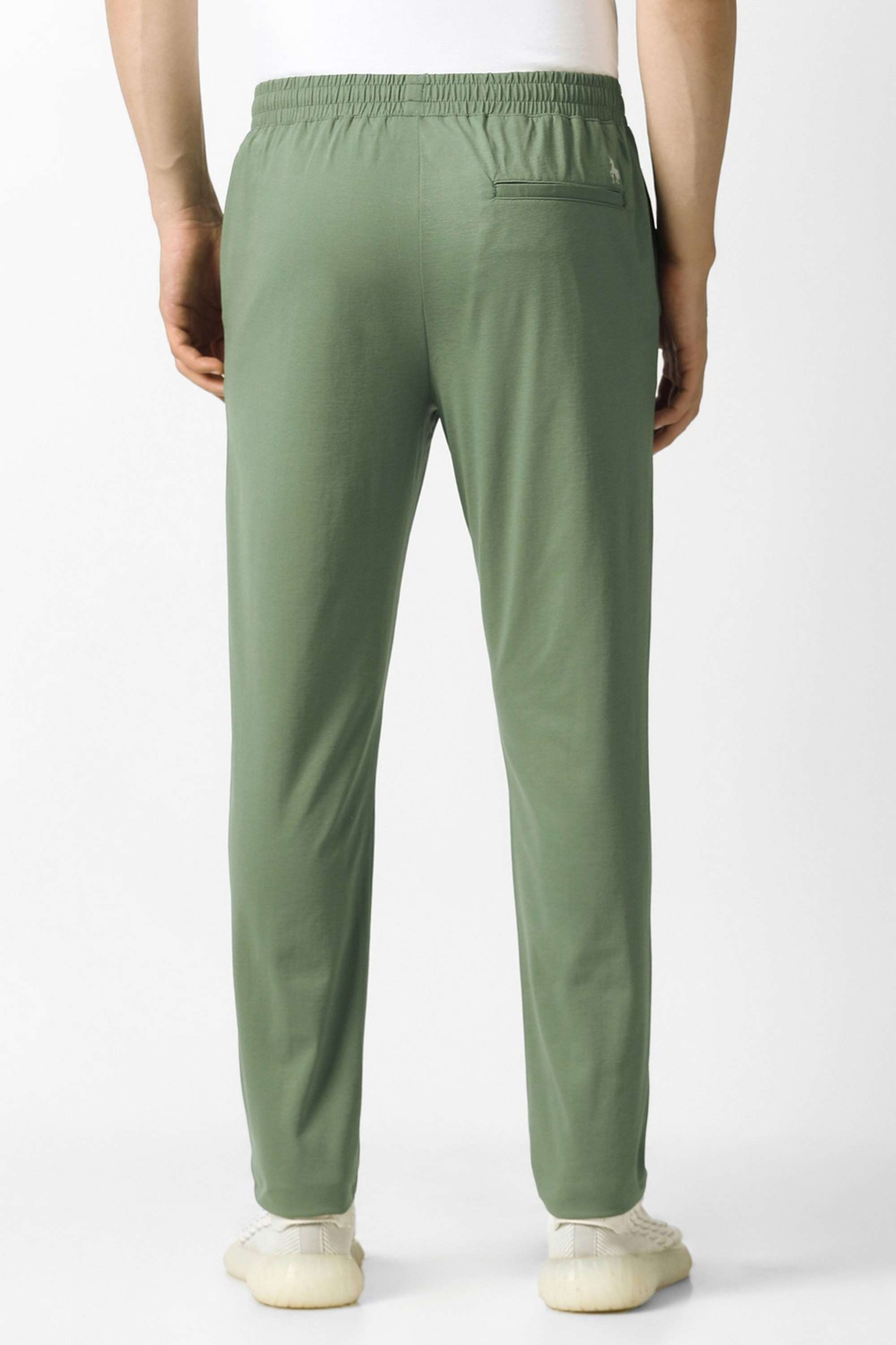 Solid-Polyester-Regular-Fit-Men-s-Track-Pants