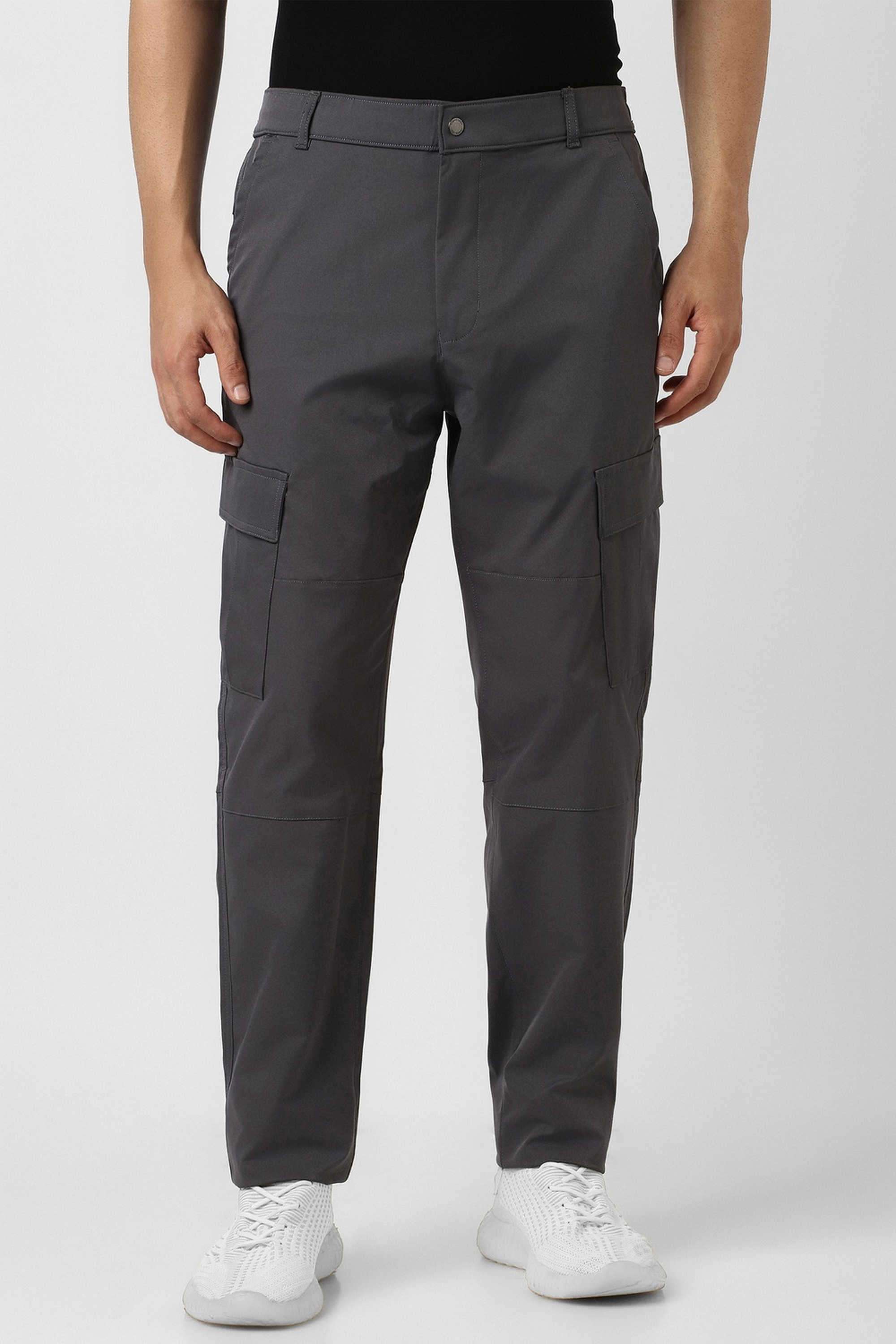Solid-Polyester-Regular-Fit-Men-Track-Pants