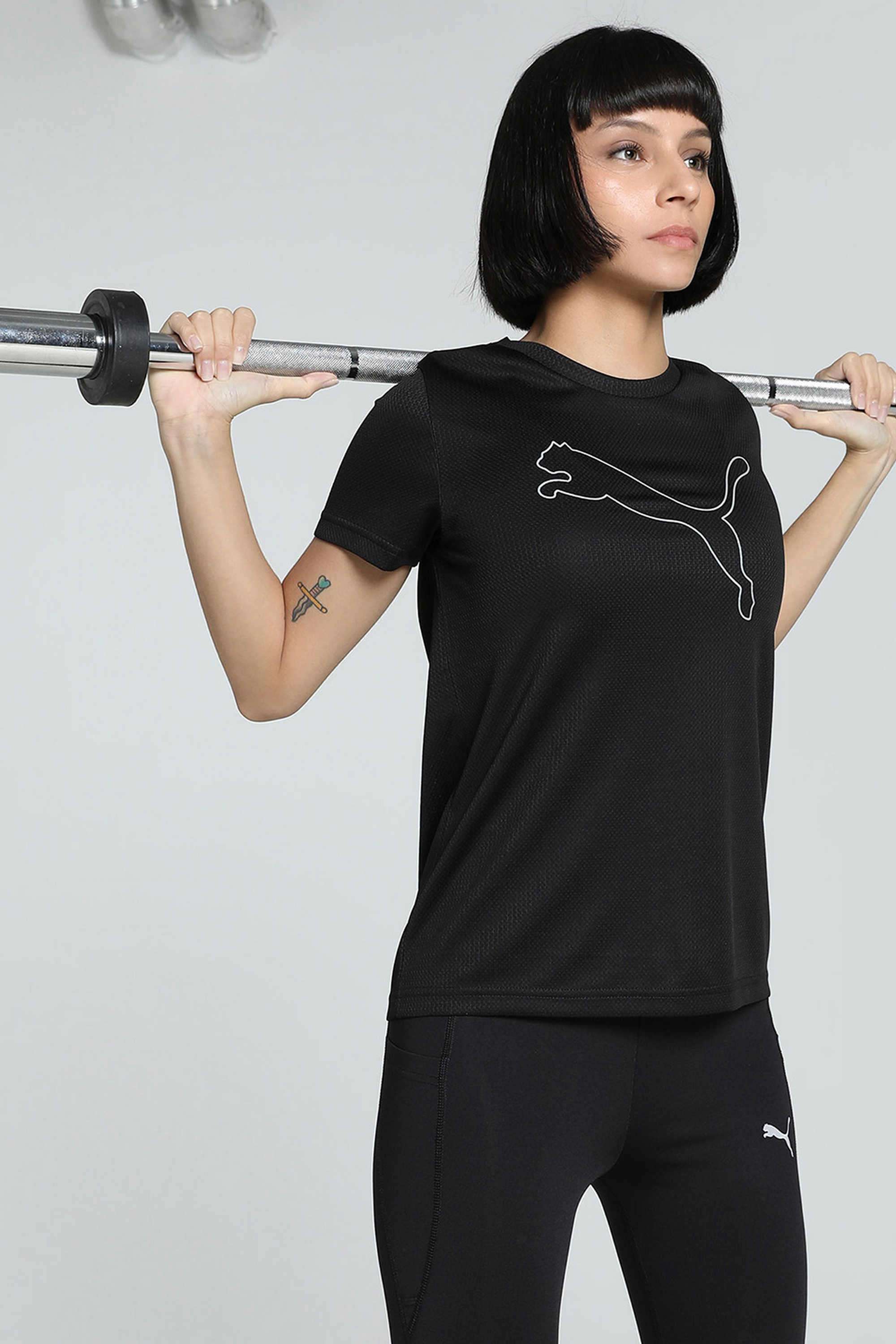 Printed-Polyester-Round-Neck-Women-s-T-Shirt