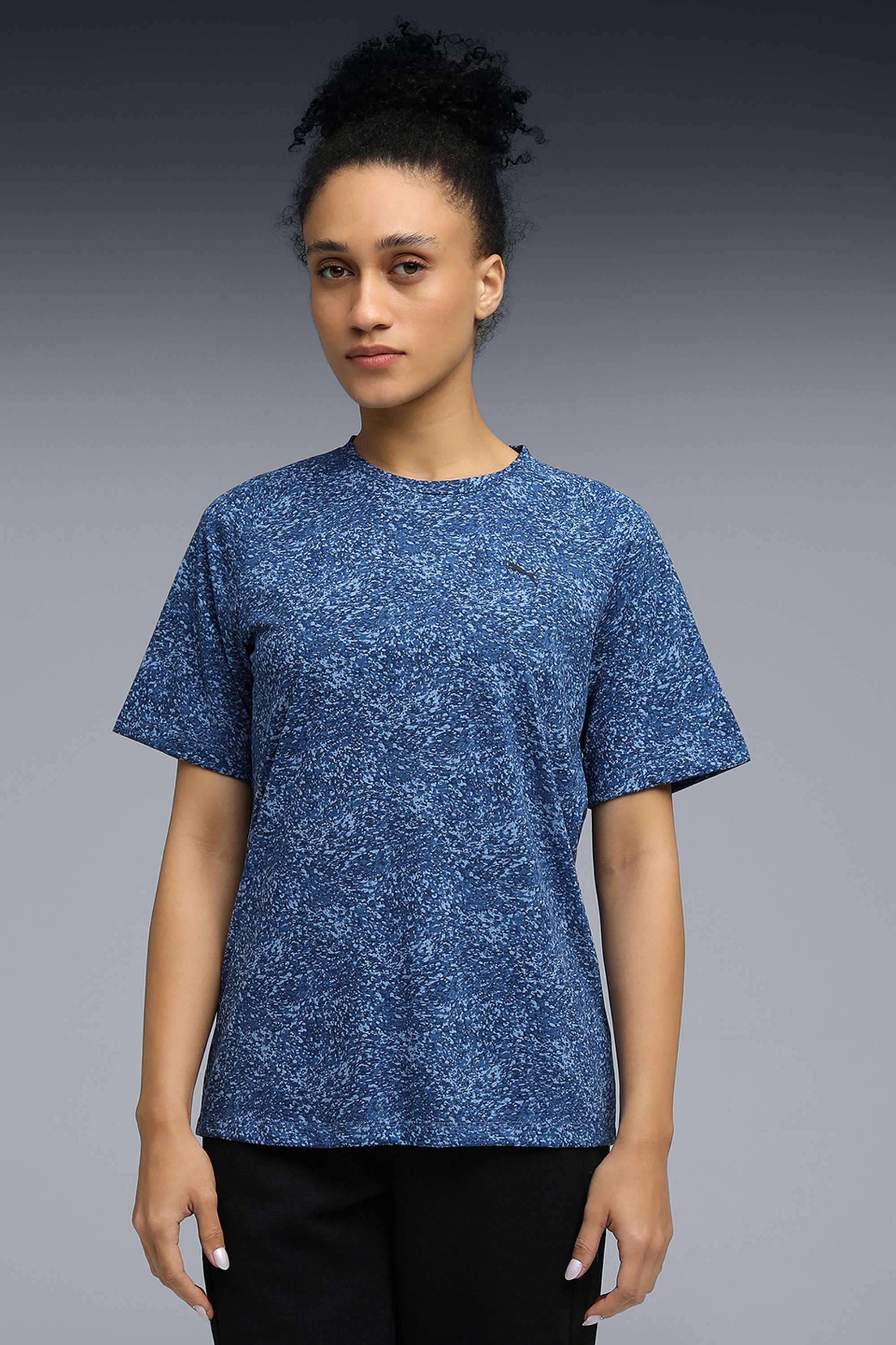 Printed-Polyester-Round-Neck-Women-s-T-Shirt