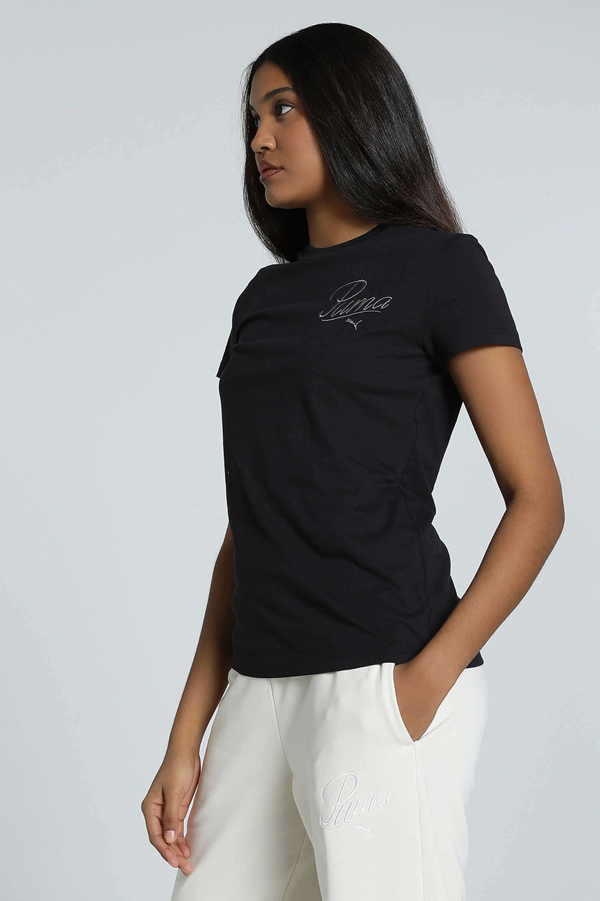 Solid-Regular-Fit-Cotton-Women-s-Casual-Wear-T-shirt