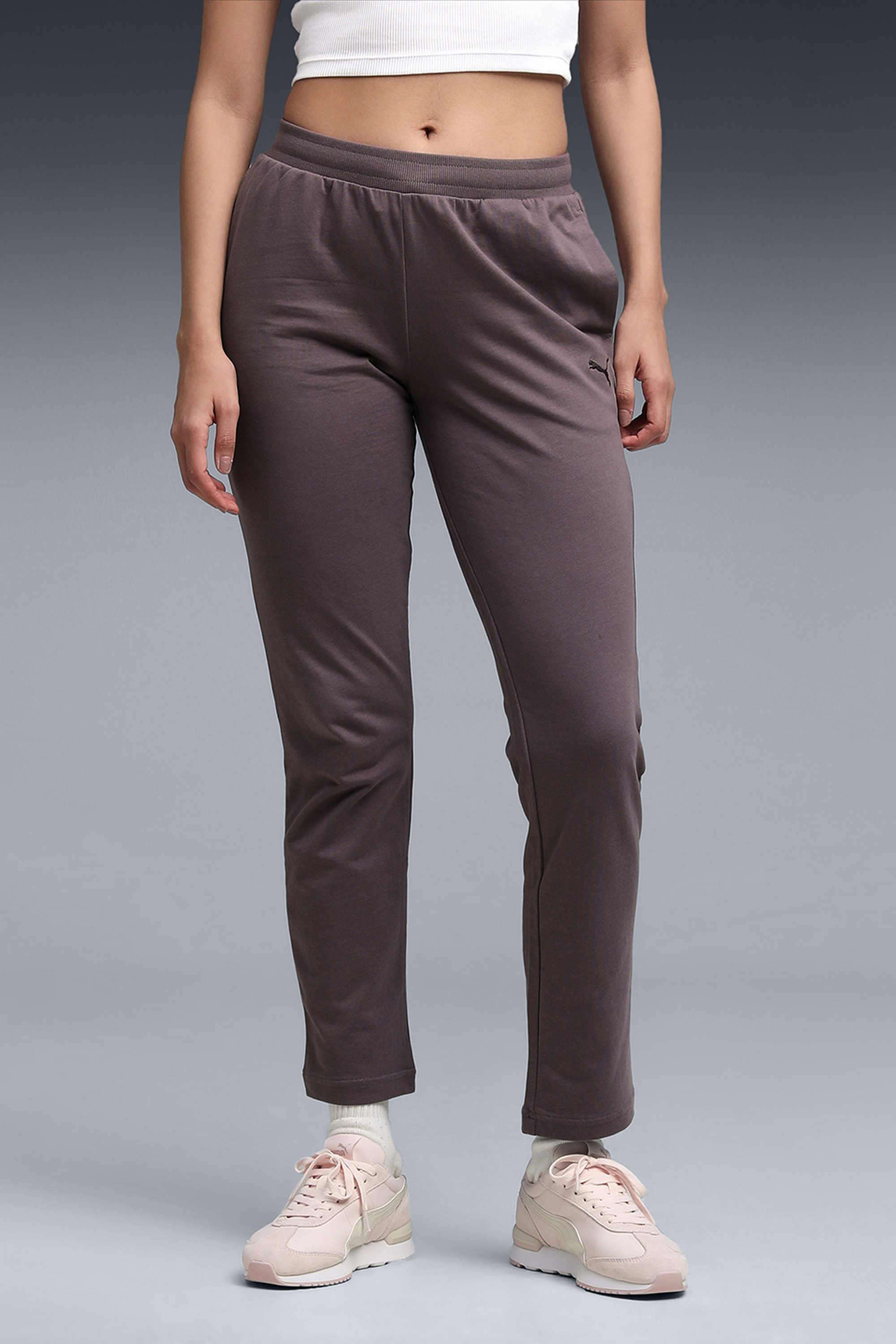 Solid-Slim-Cotton-Women-s-Casual-Wear-Pants