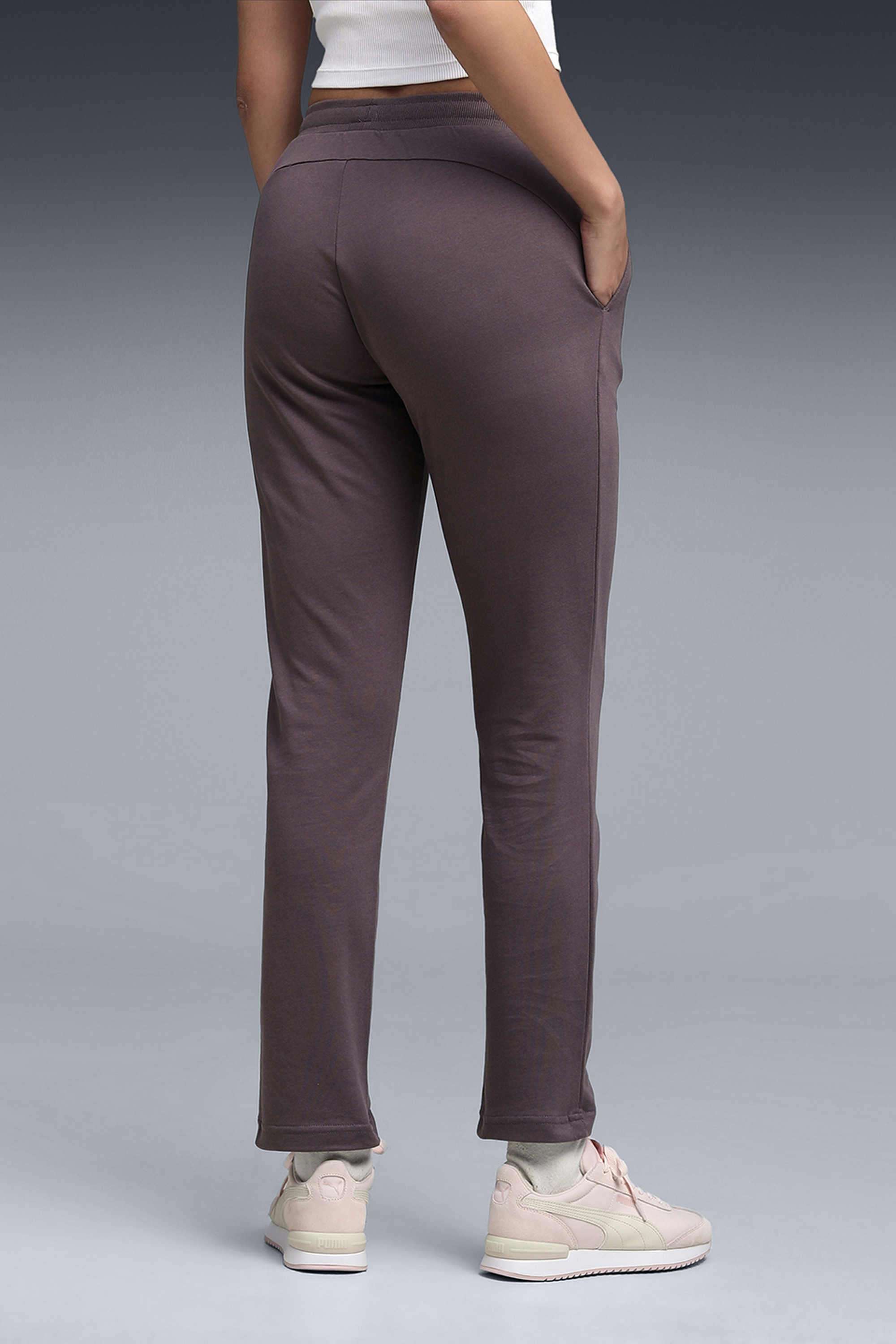 Solid-Slim-Cotton-Women-s-Casual-Wear-Pants