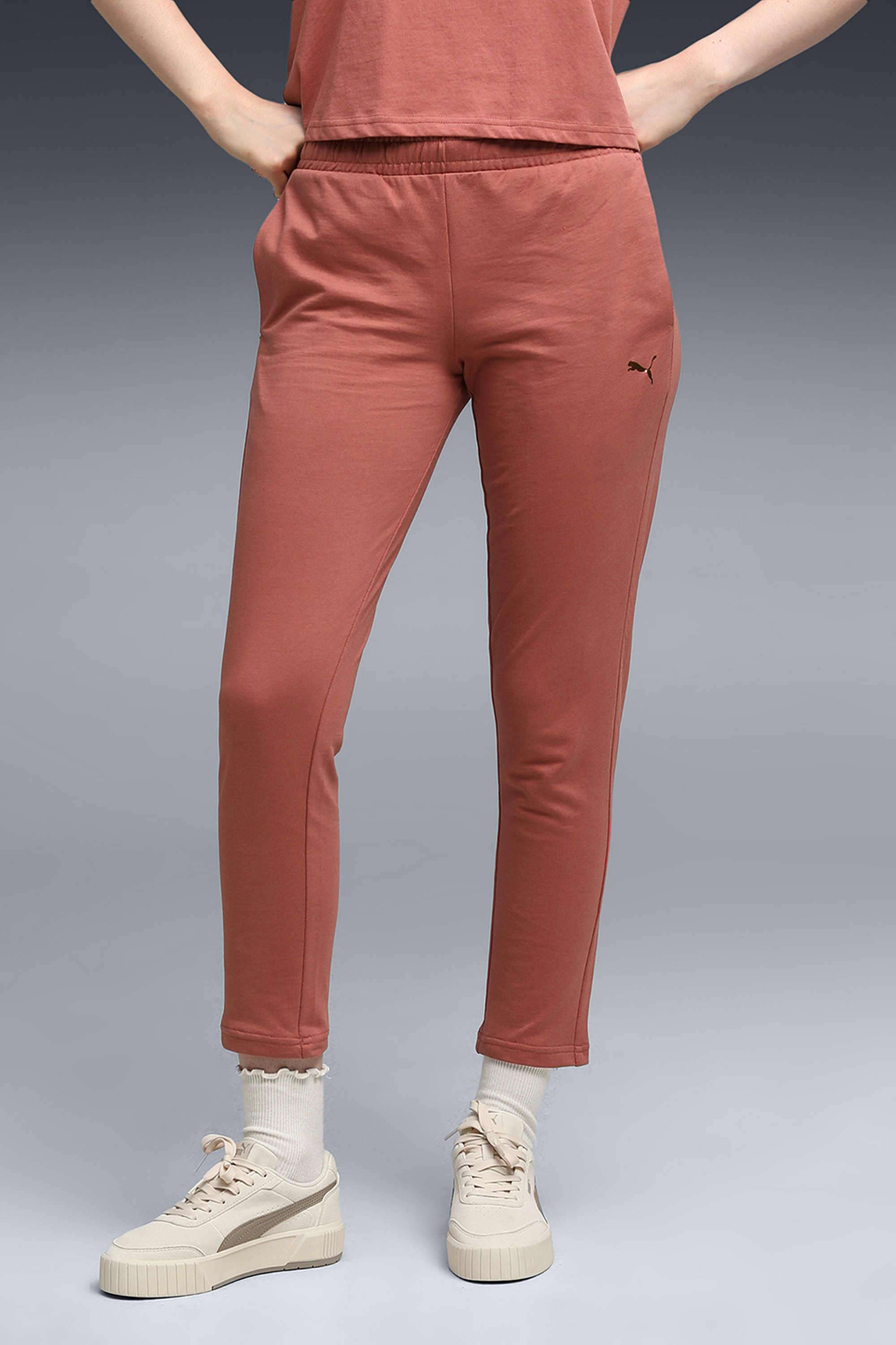 Solid-Slim-Cotton-Women-s-Casual-Wear-Pants