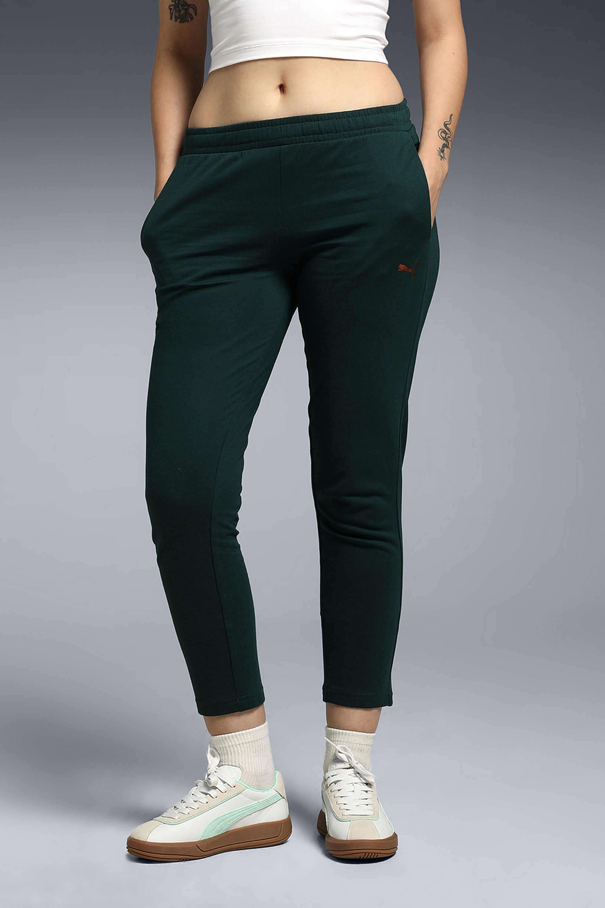 Solid-Slim-Cotton-Women-s-Casual-Wear-Pants