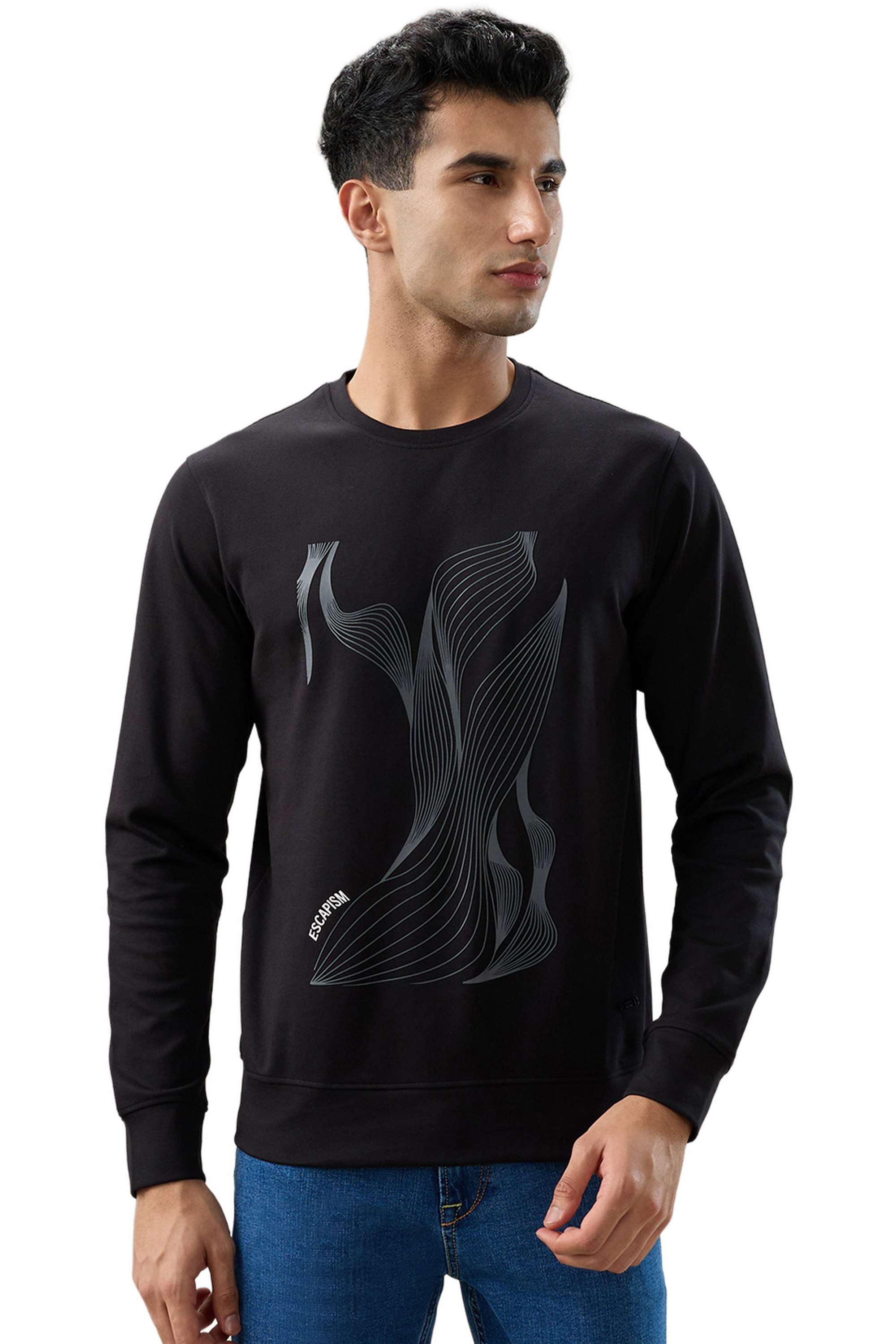 Printed-Cotton-Round-Neck-Men-s-Sweater