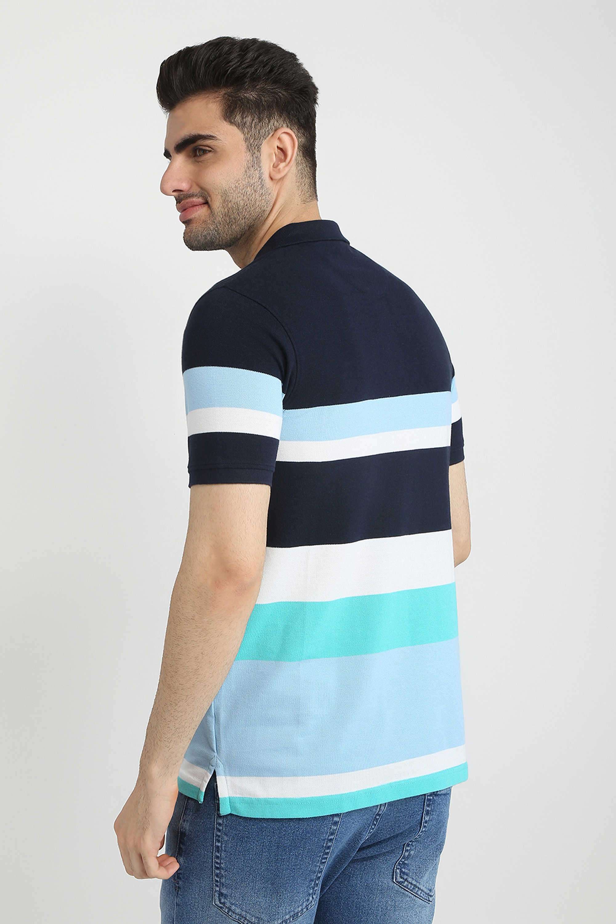 Solid-Cotton-Polyester-Fleece-Polo-Men-s-T-Shirt