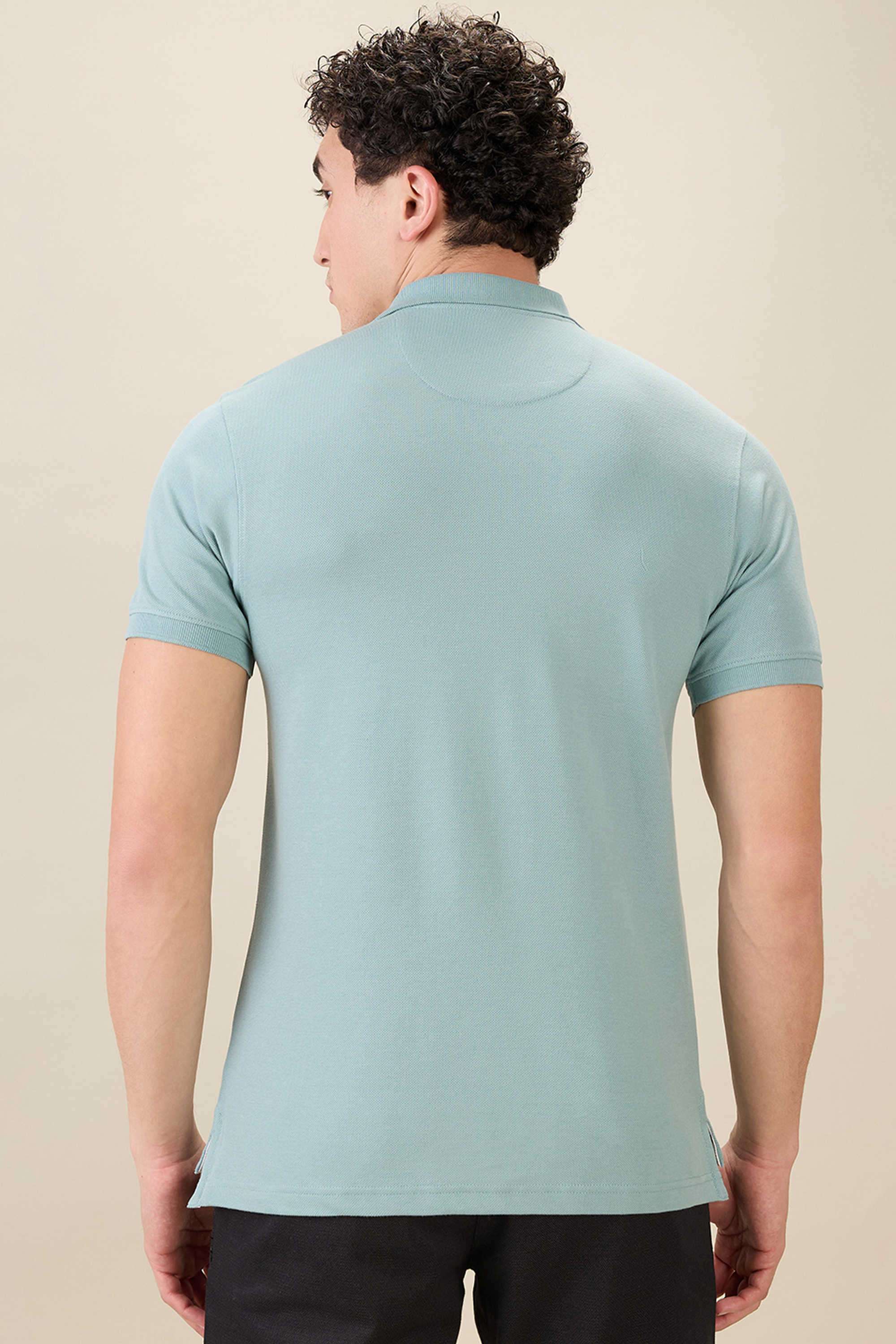 Solid-Cotton-Polo-Men-s-T-Shirt