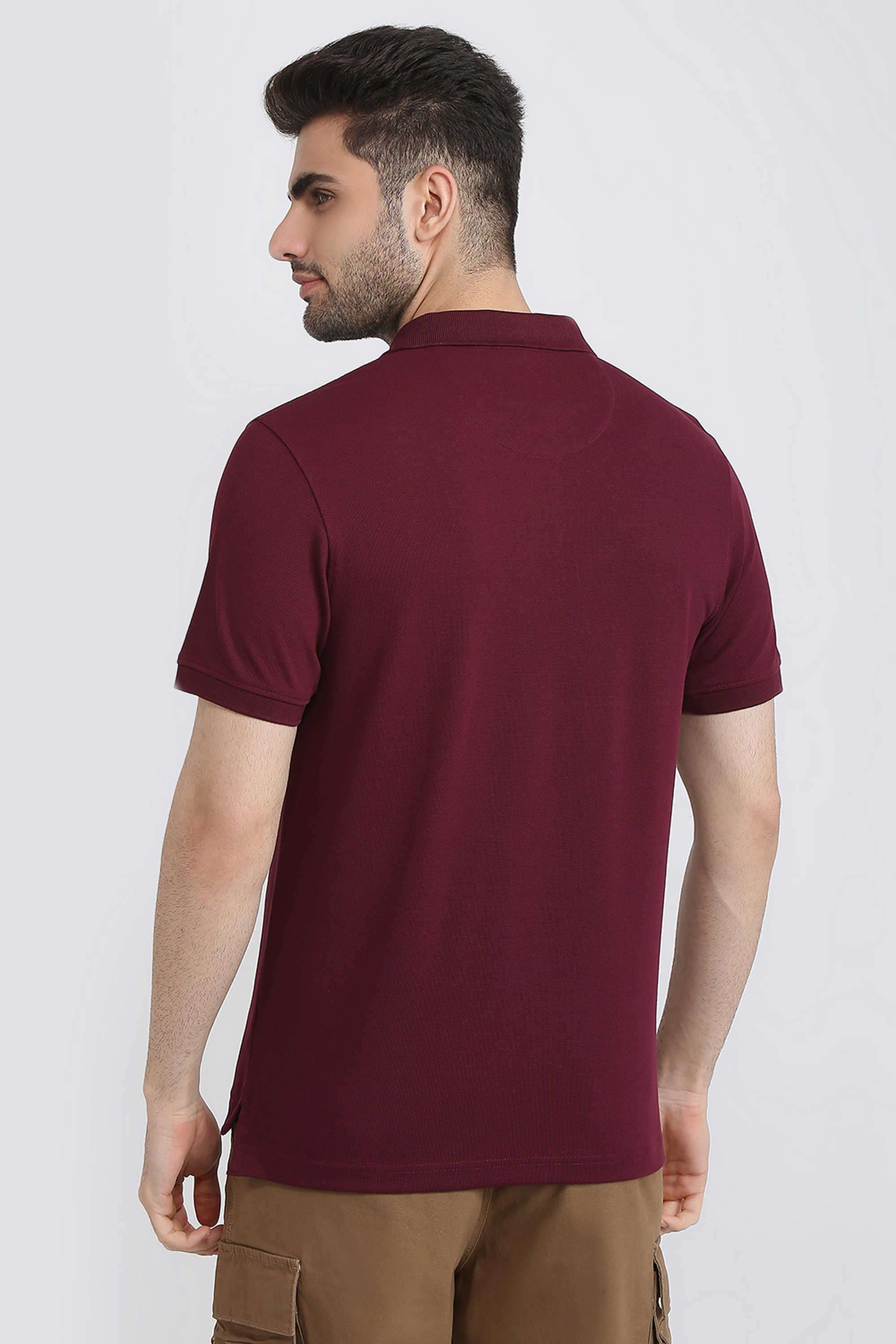 Solid-Cotton-Polo-Men-s-T-Shirt