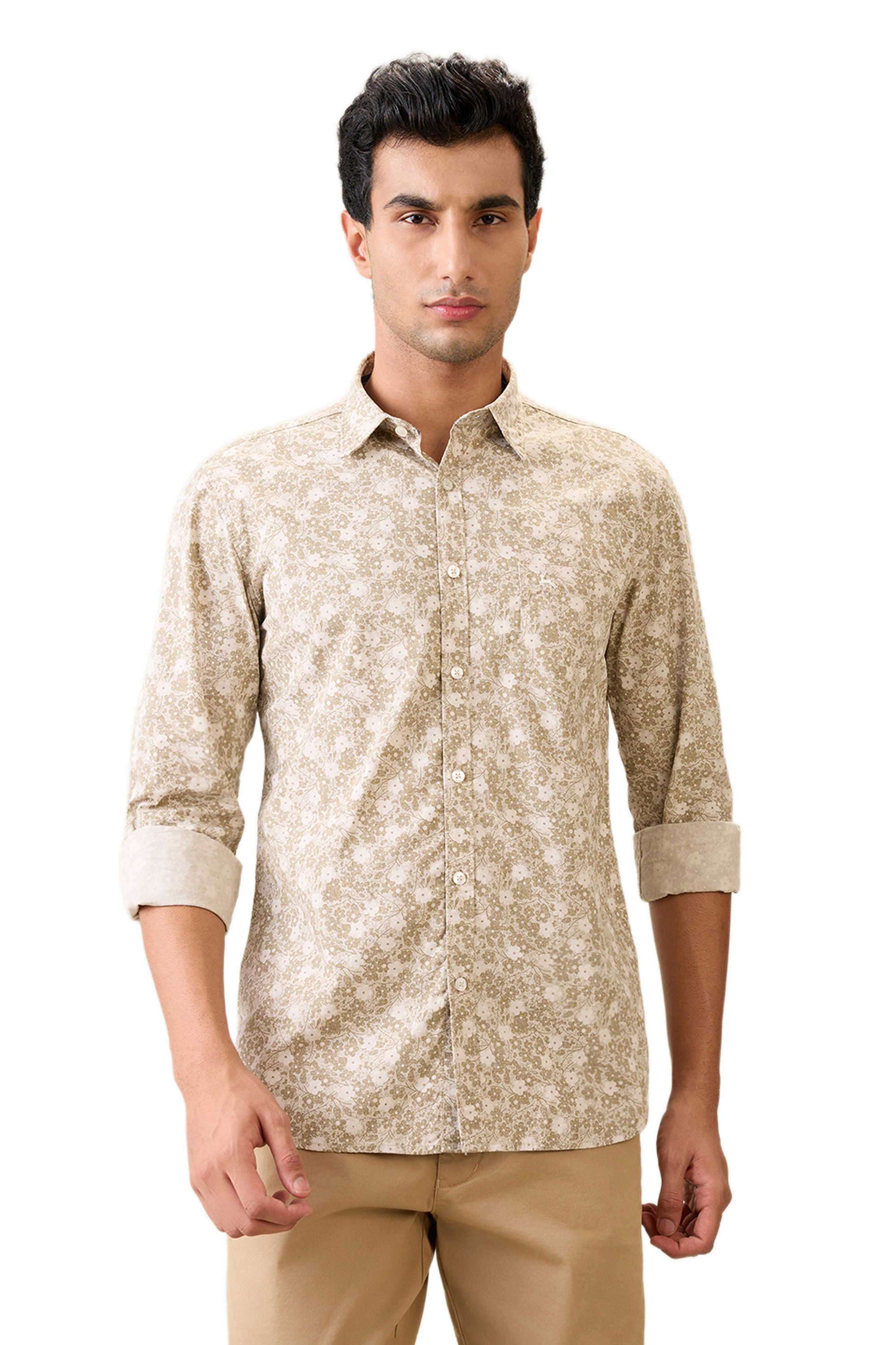 Printed-Cotton-Slim-Fit-Men-s-Casual-Shirt