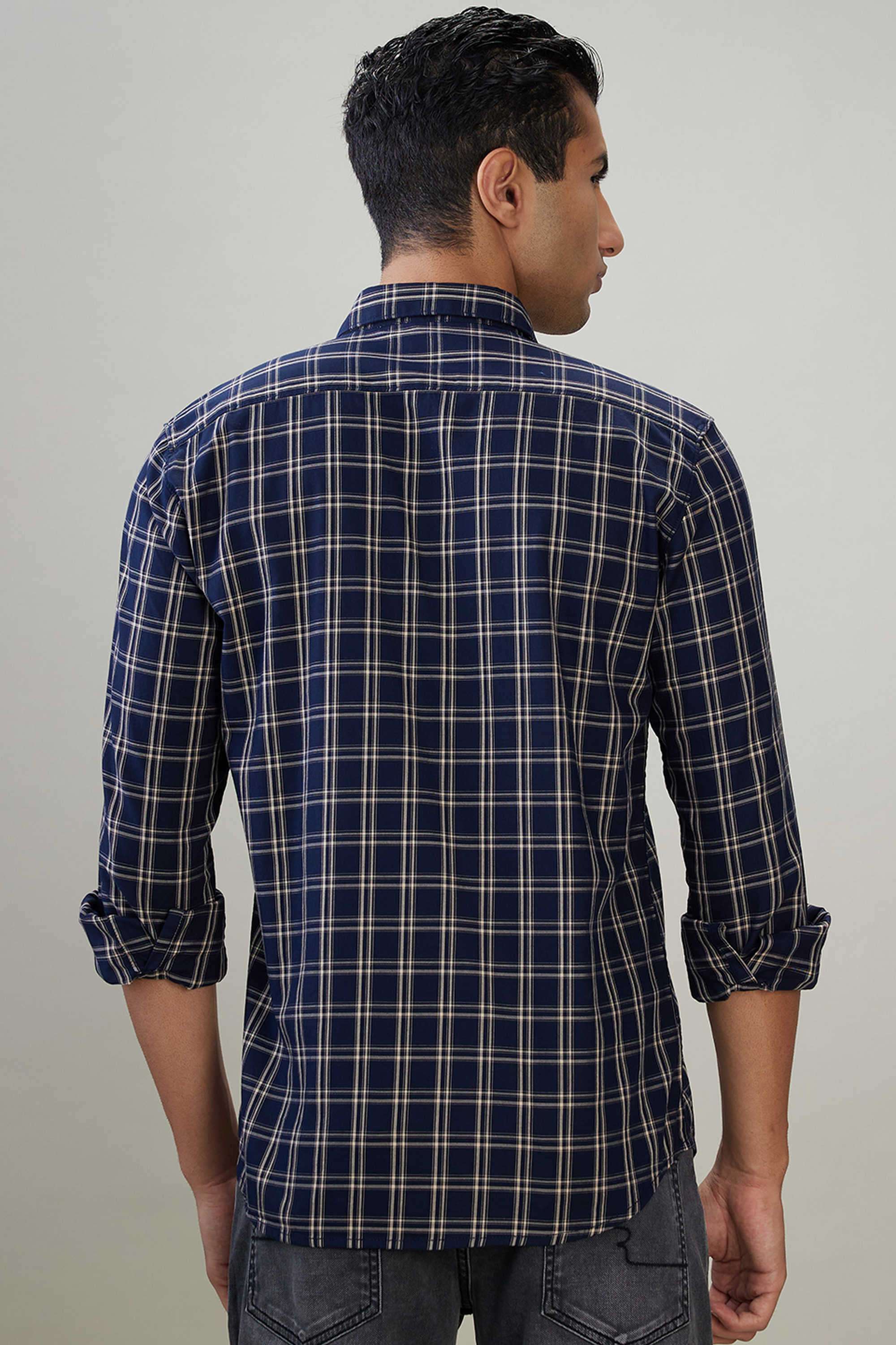 Checks-Cotton-Slim-Fit-Men-s-Casual-Shirt
