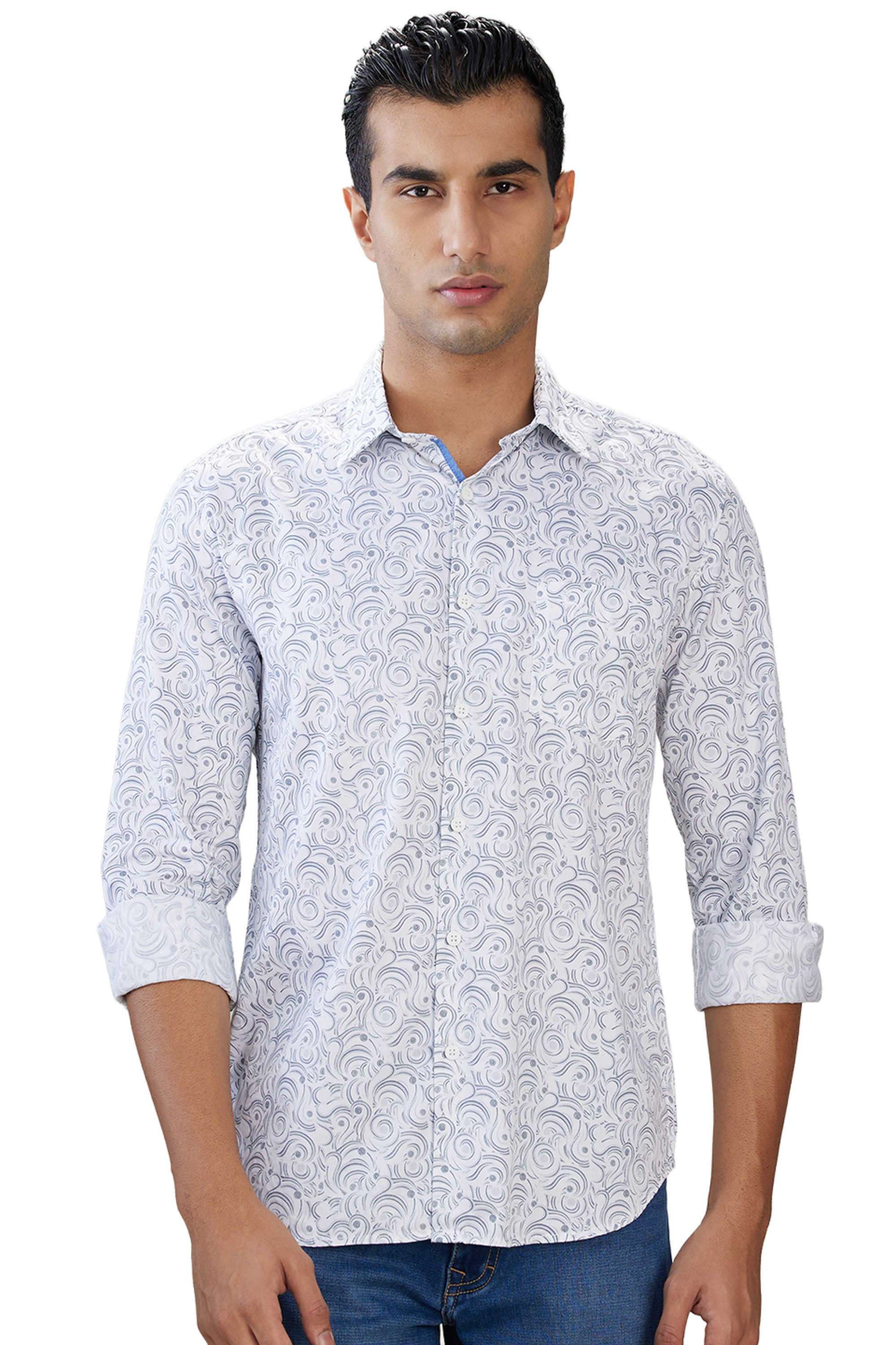 Printed-Cotton-Slim-Fit-Men-s-Casual-Shirt