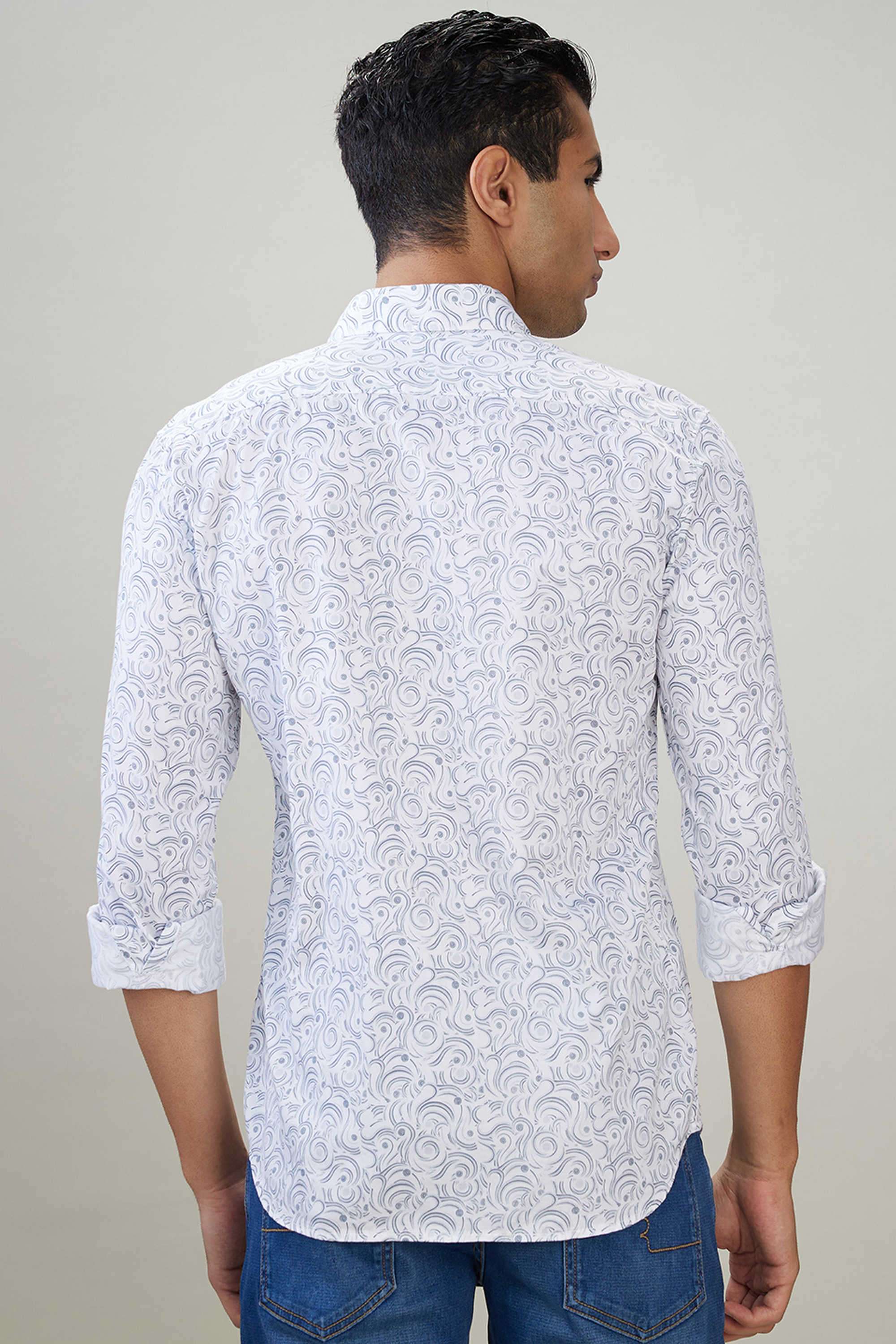 Printed-Cotton-Slim-Fit-Men-s-Casual-Shirt