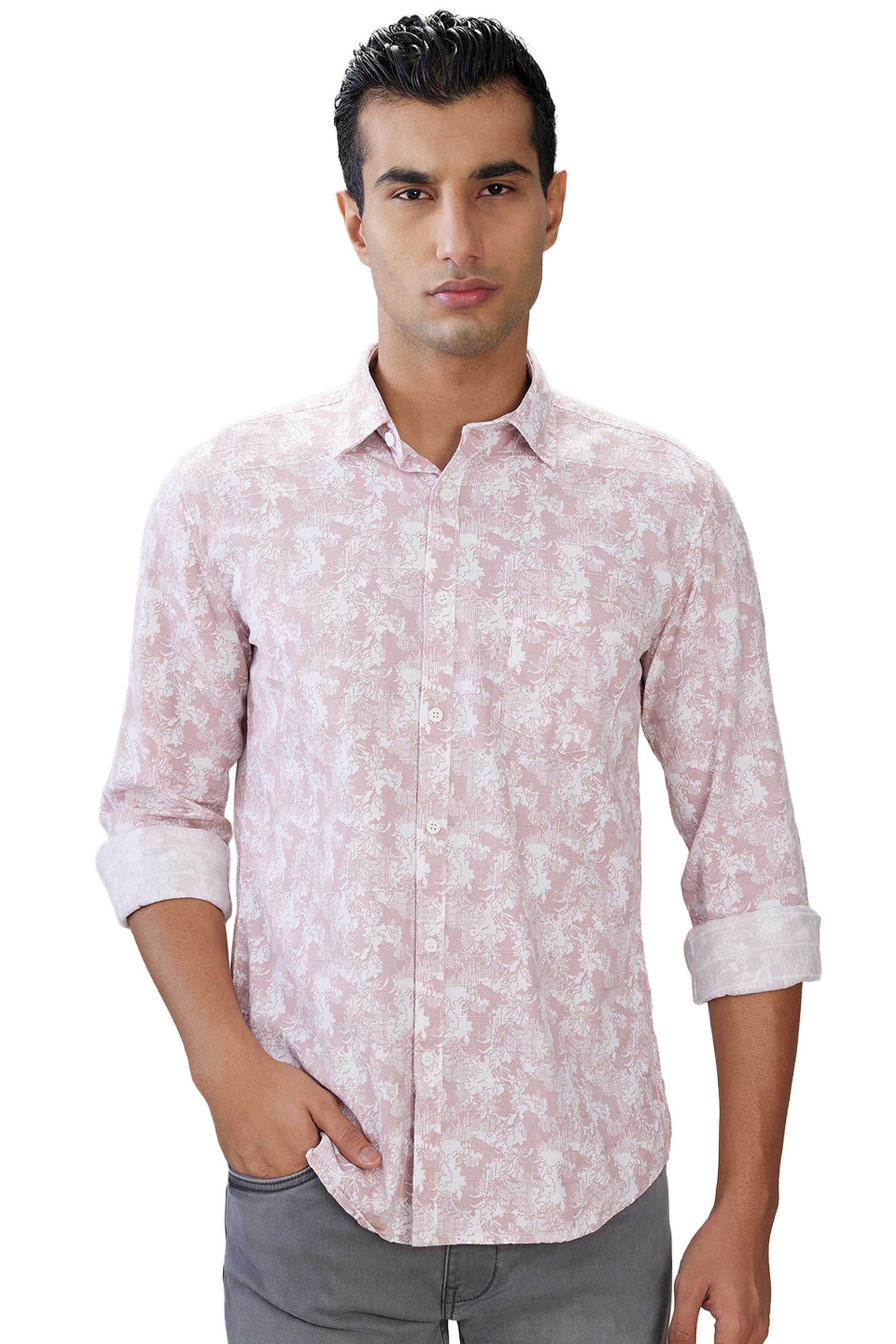 Printed-Cotton-Slim-Fit-Men-s-Casual-Shirt