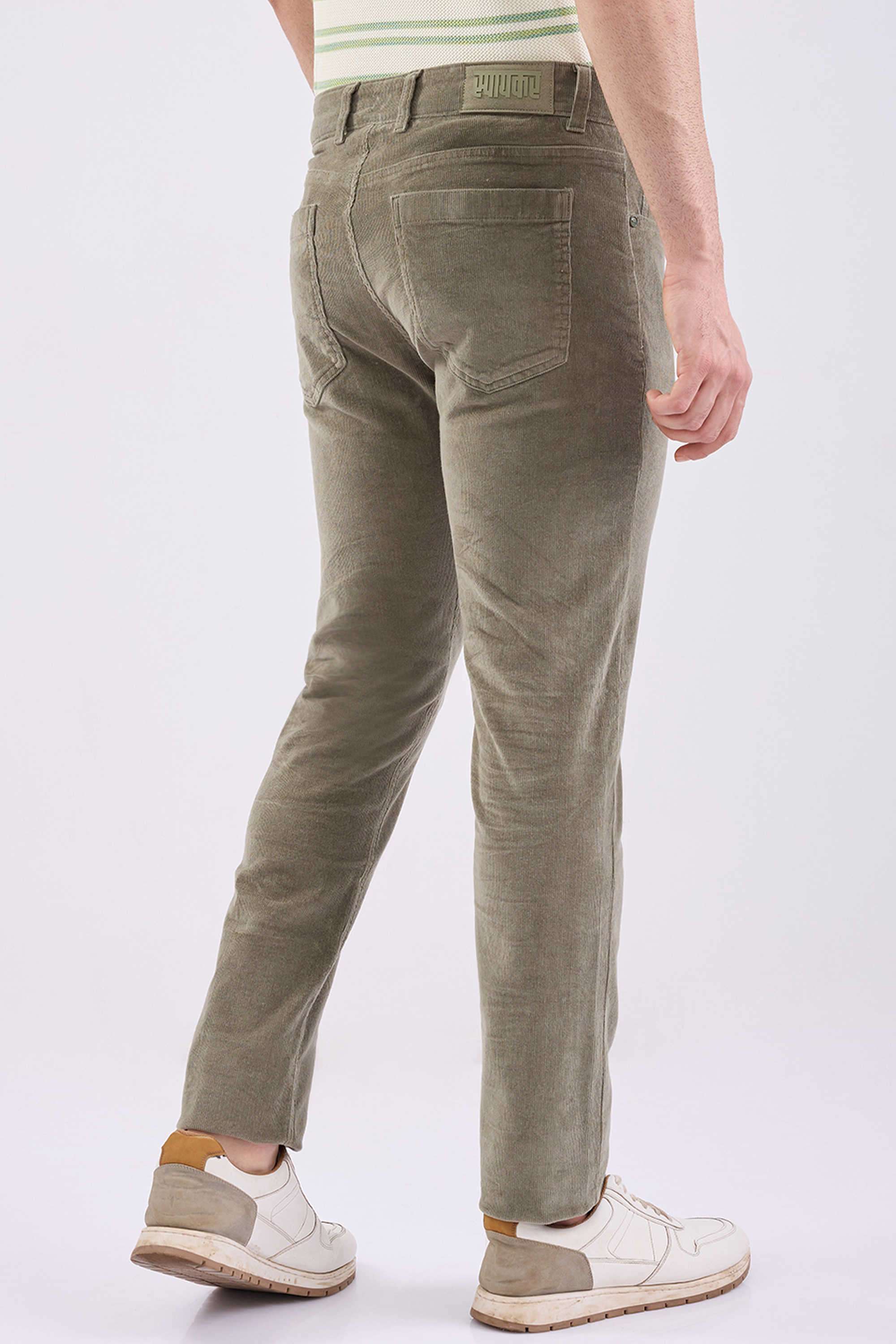 Solid-Cotton-Regular-Fit-Men-s-Casual-Trousers