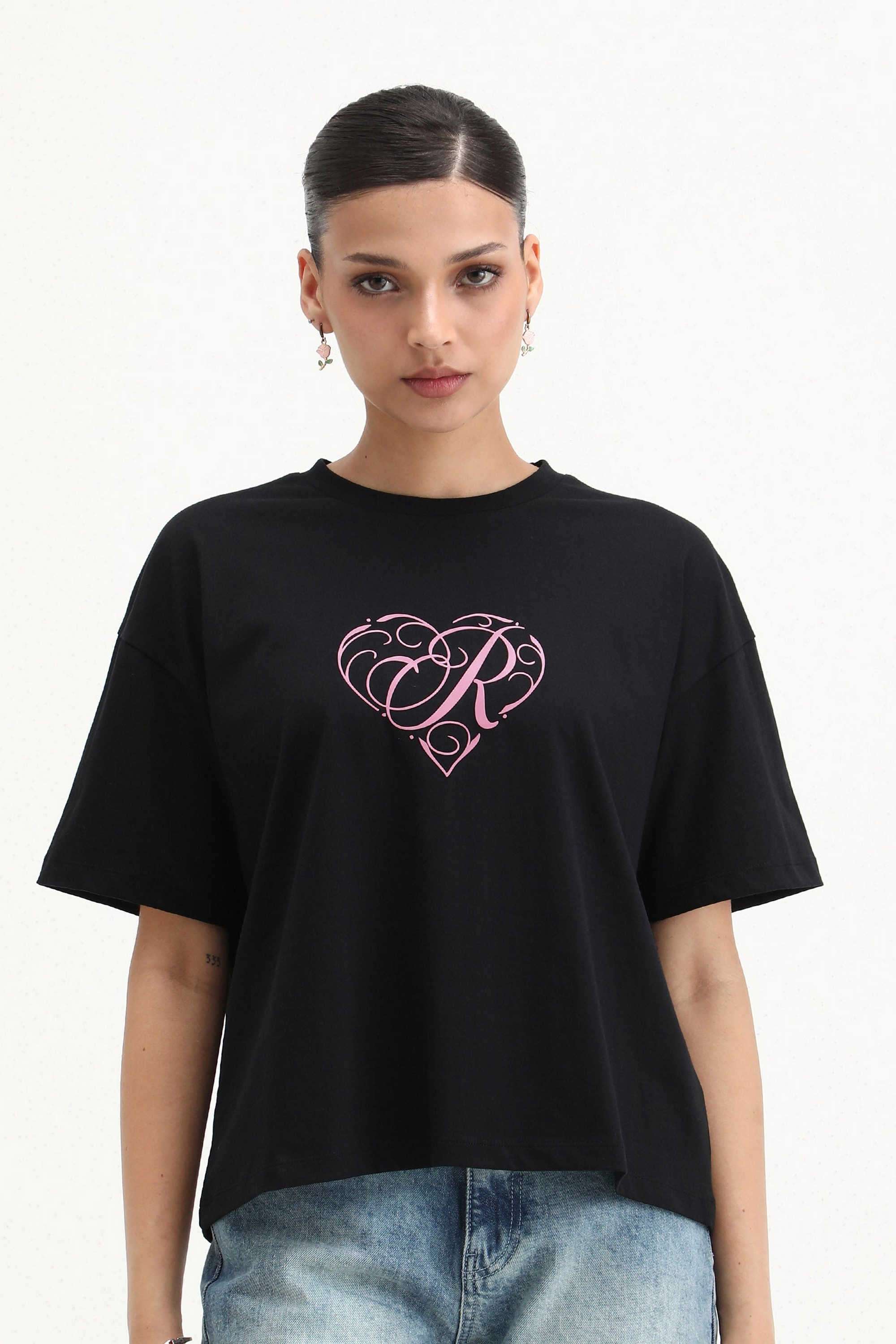 Graphic-Print-Cotton-Round-Neck-Women-s-T-Shirt