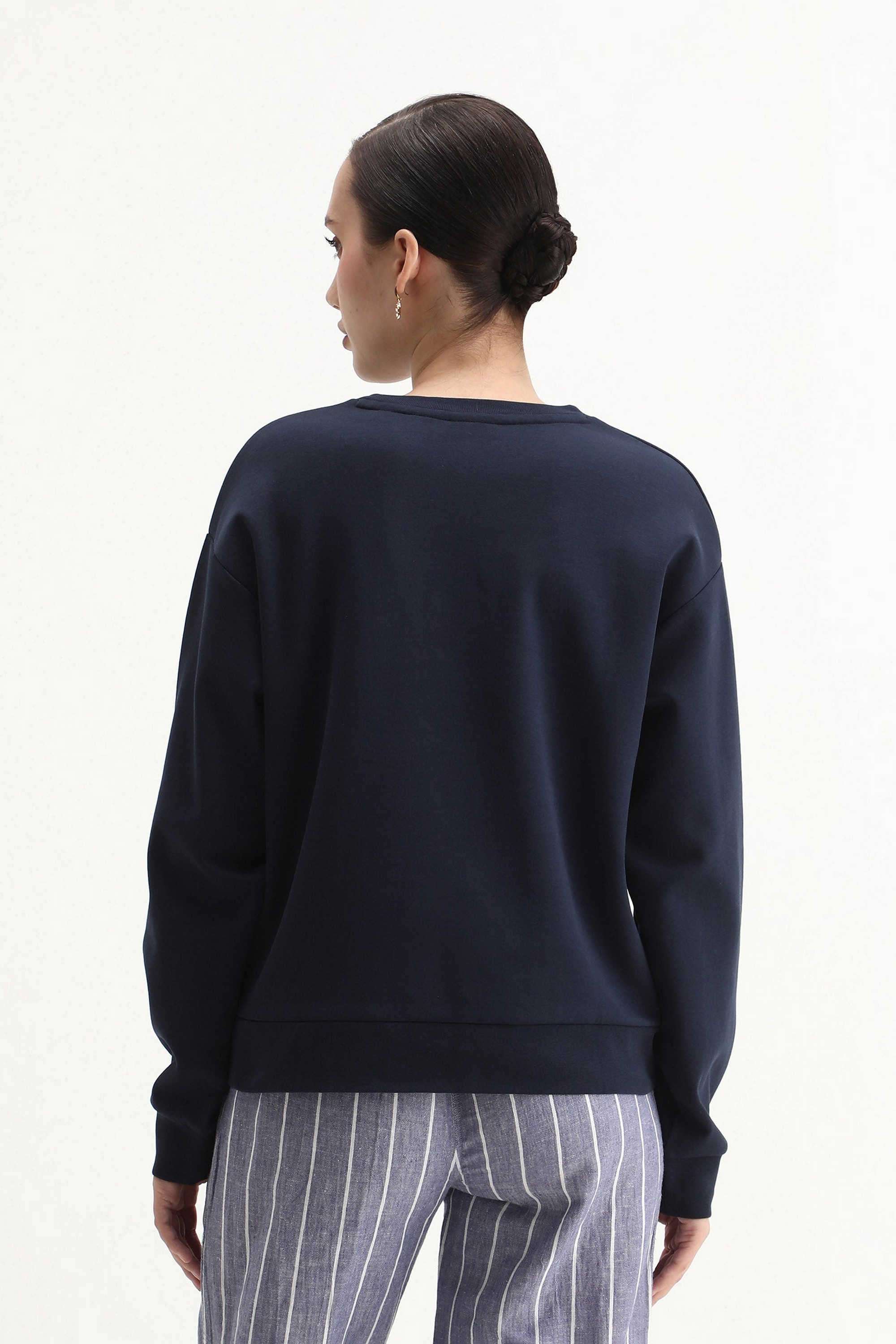 Printed-Blended-Fabric-Round-Neck-Women-s-Sweatshirt