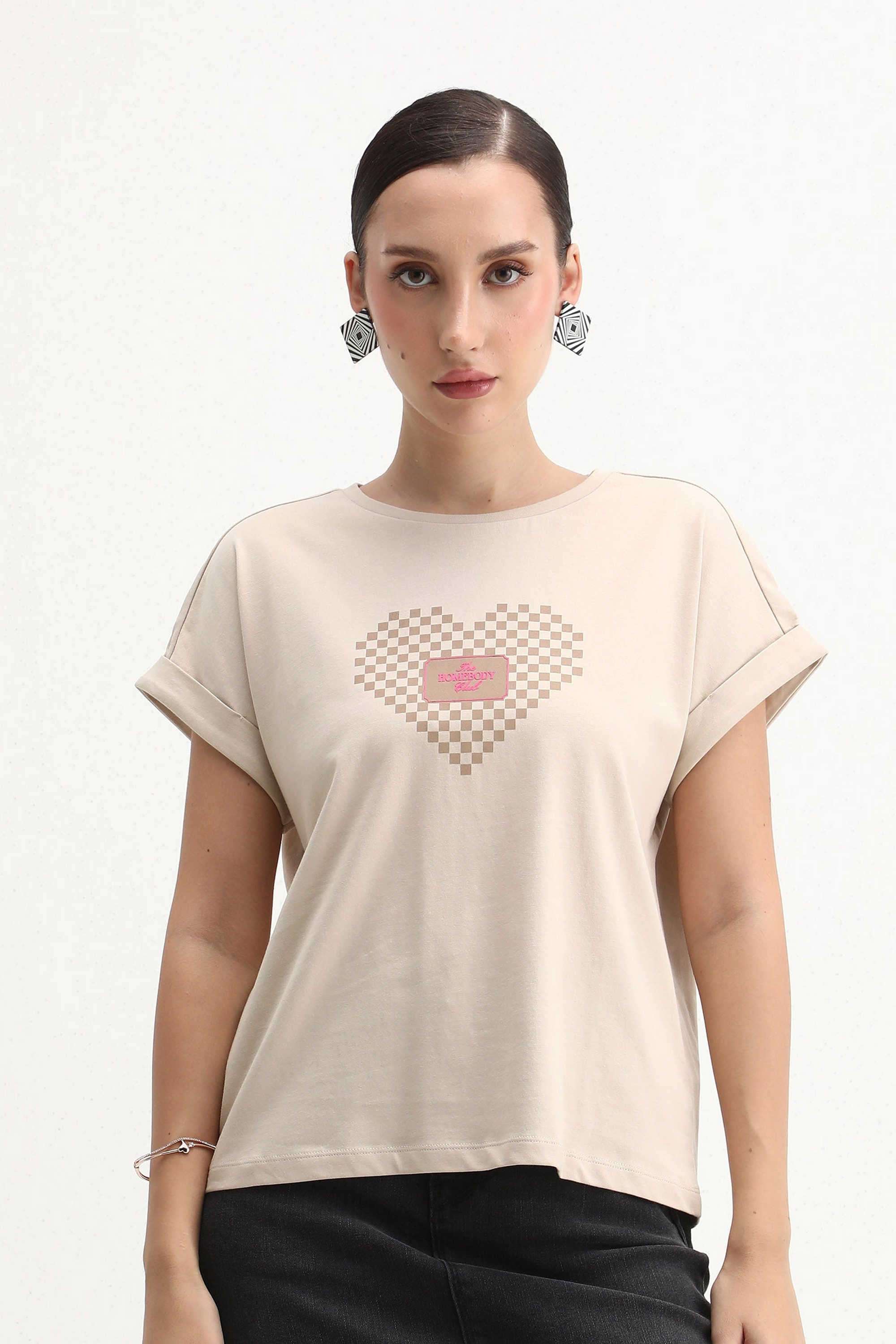 Graphic-Print-Cotton-Round-Neck-Women-s-T-Shirt