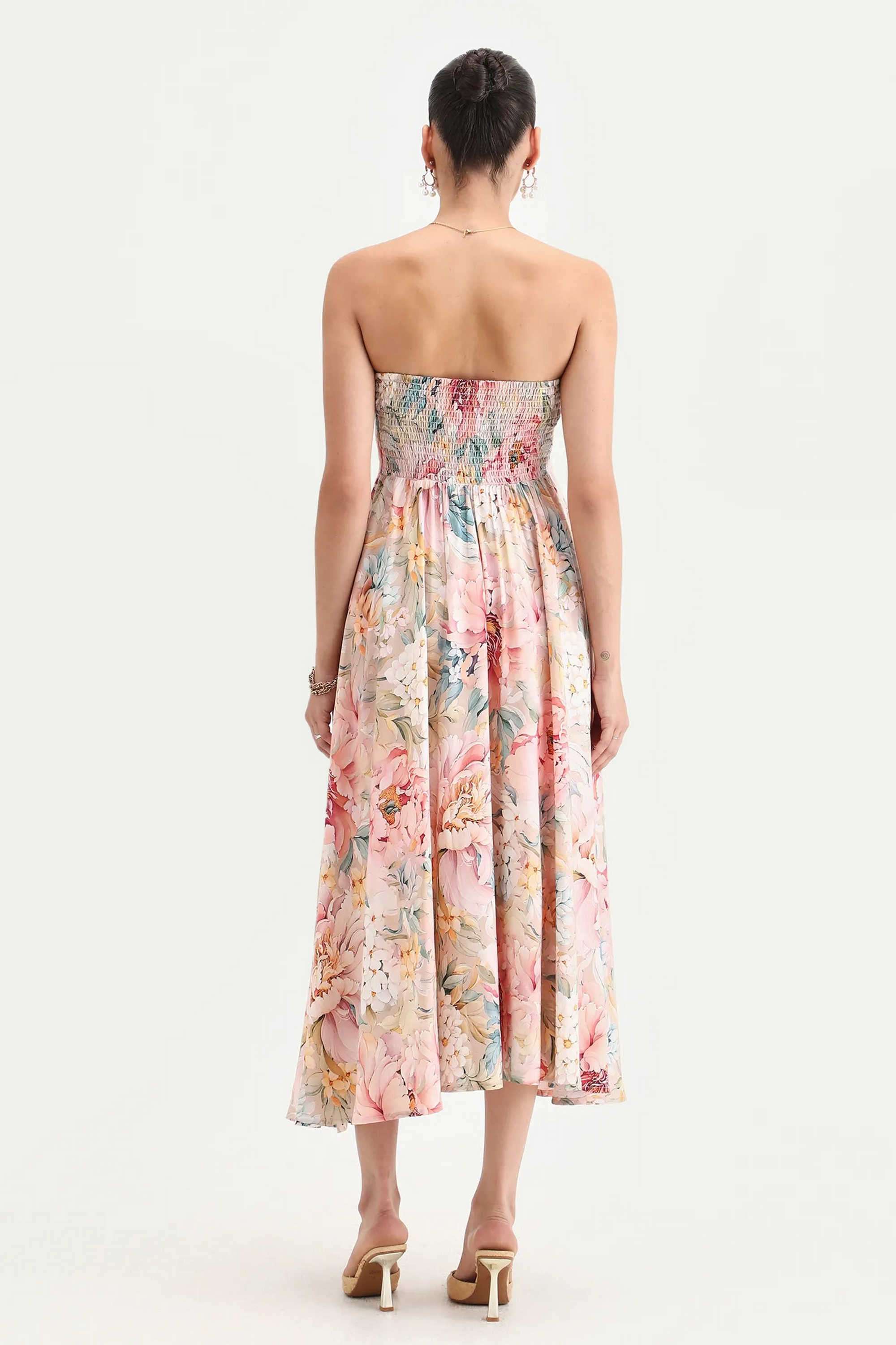 Printed-Viscose-Collared-Women-s-Dress