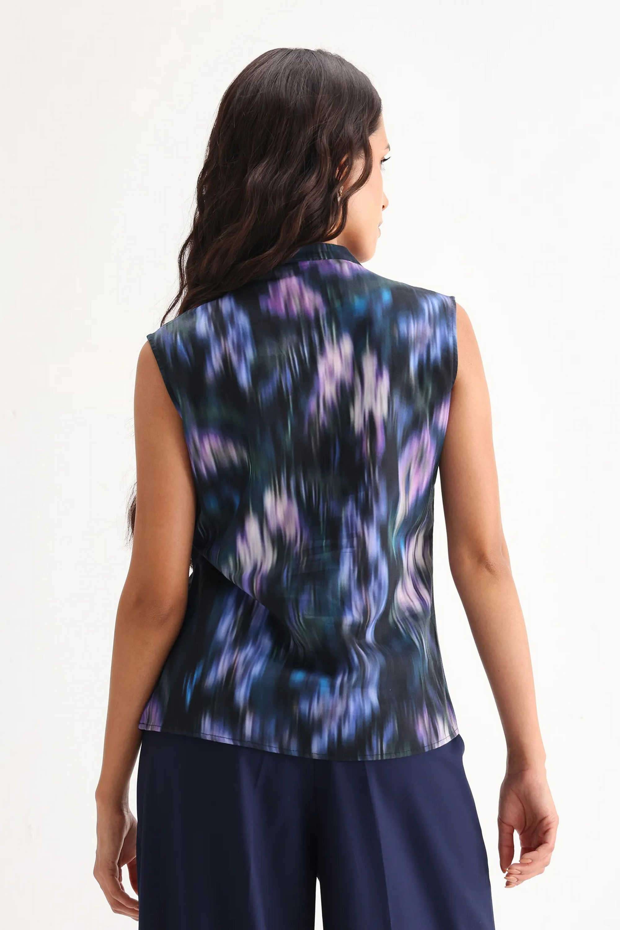 Printed-High-Neck-Cotton-Women-s-Casual-Wear-Top