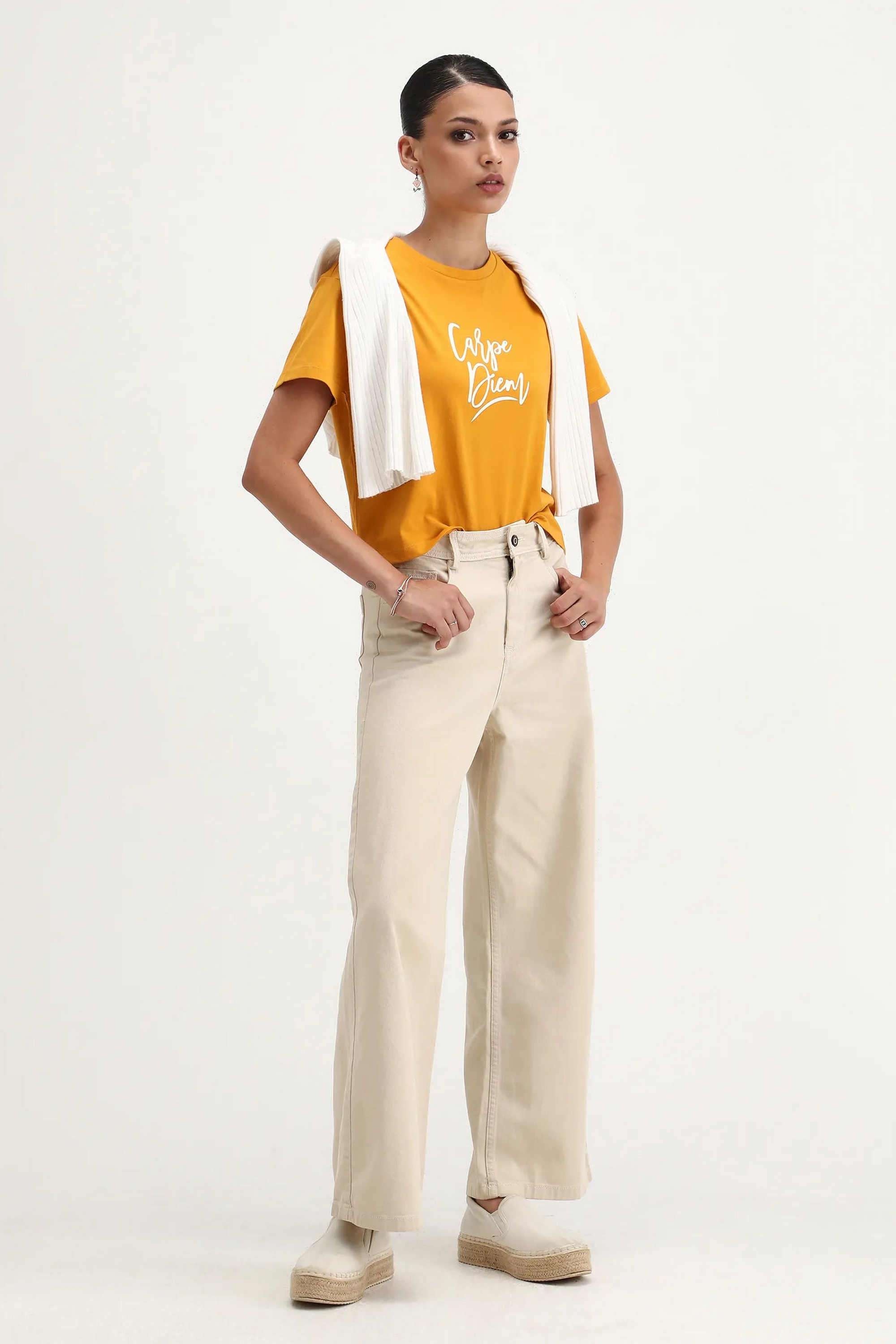 Typographic-Cotton-Round-Neck-Women-s-T-Shirt