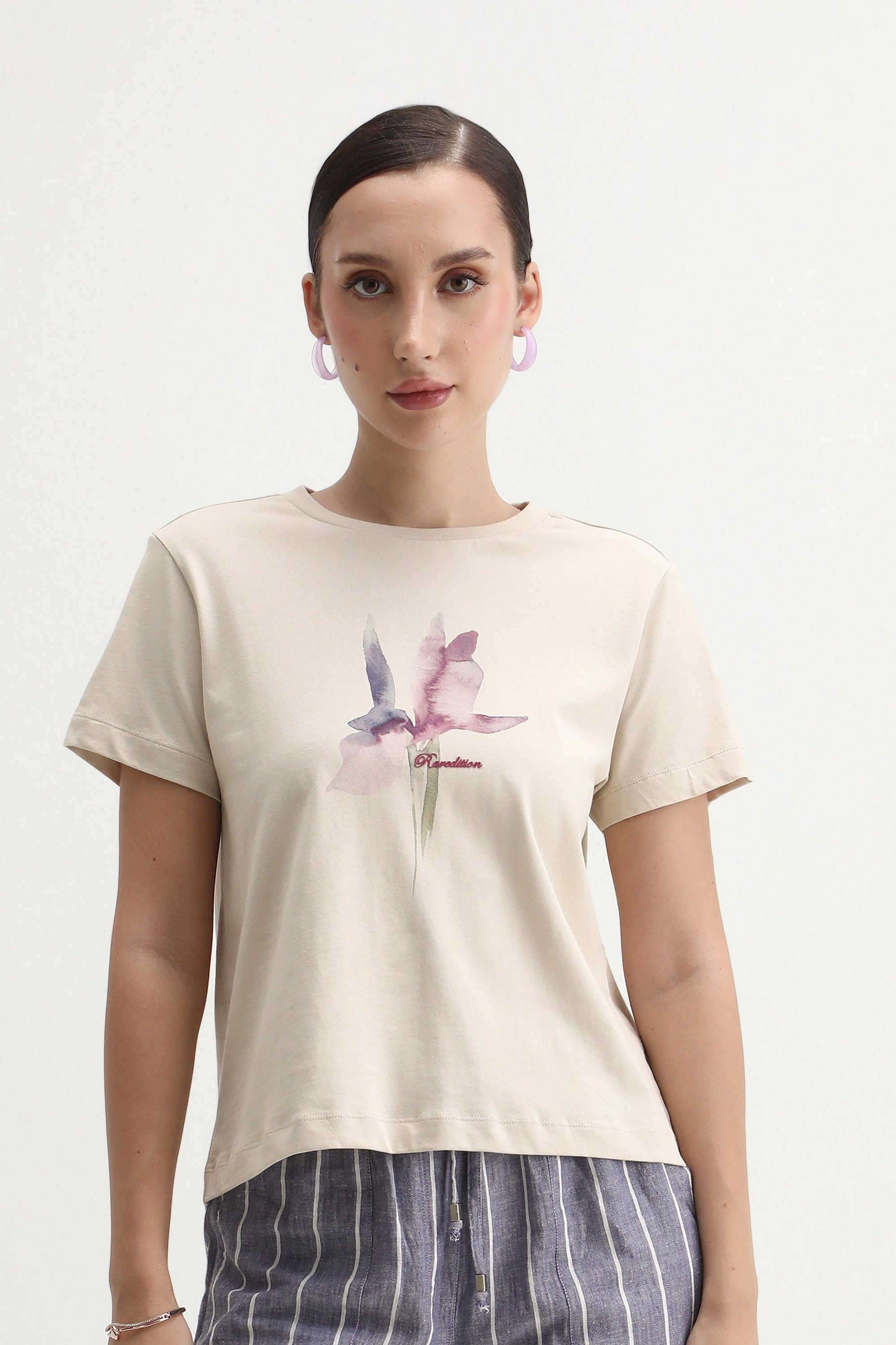 Abstract-Cotton-Round-Neck-Women-s-T-Shirt