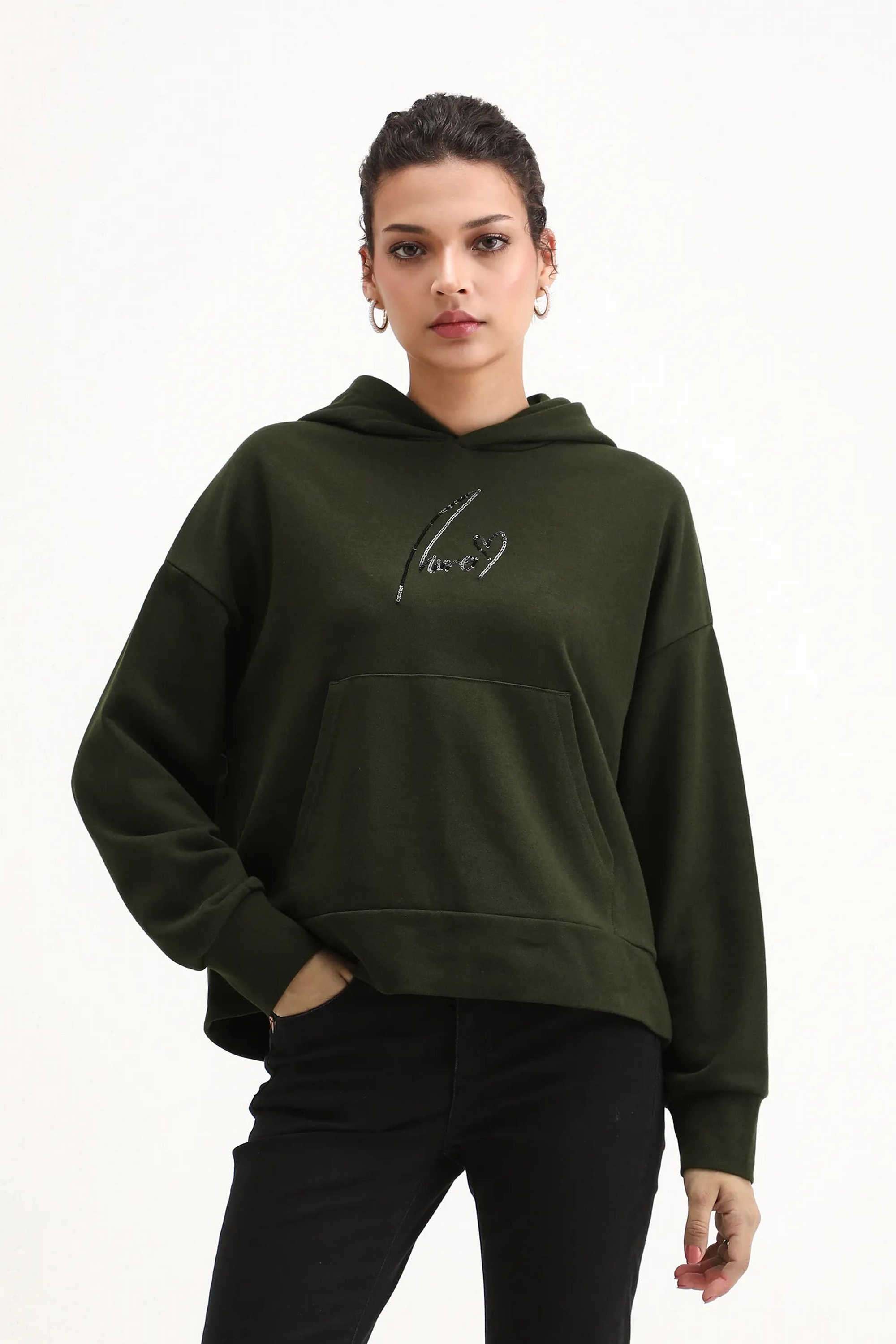 Printed-Blended-Fabric-Women-s-Sweatshirt