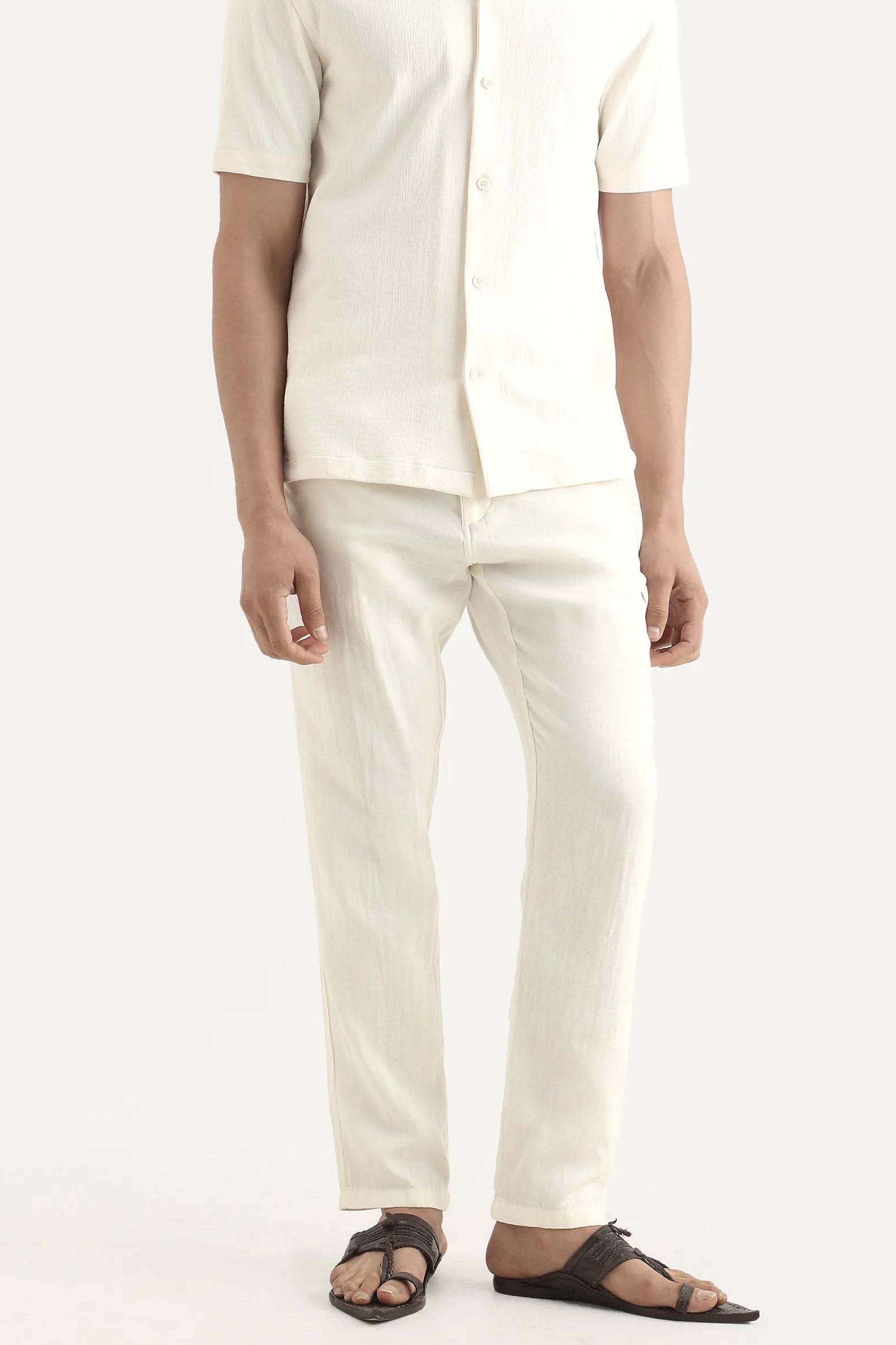 Solid-Cotton-Regular-Fit-Men-Trousers