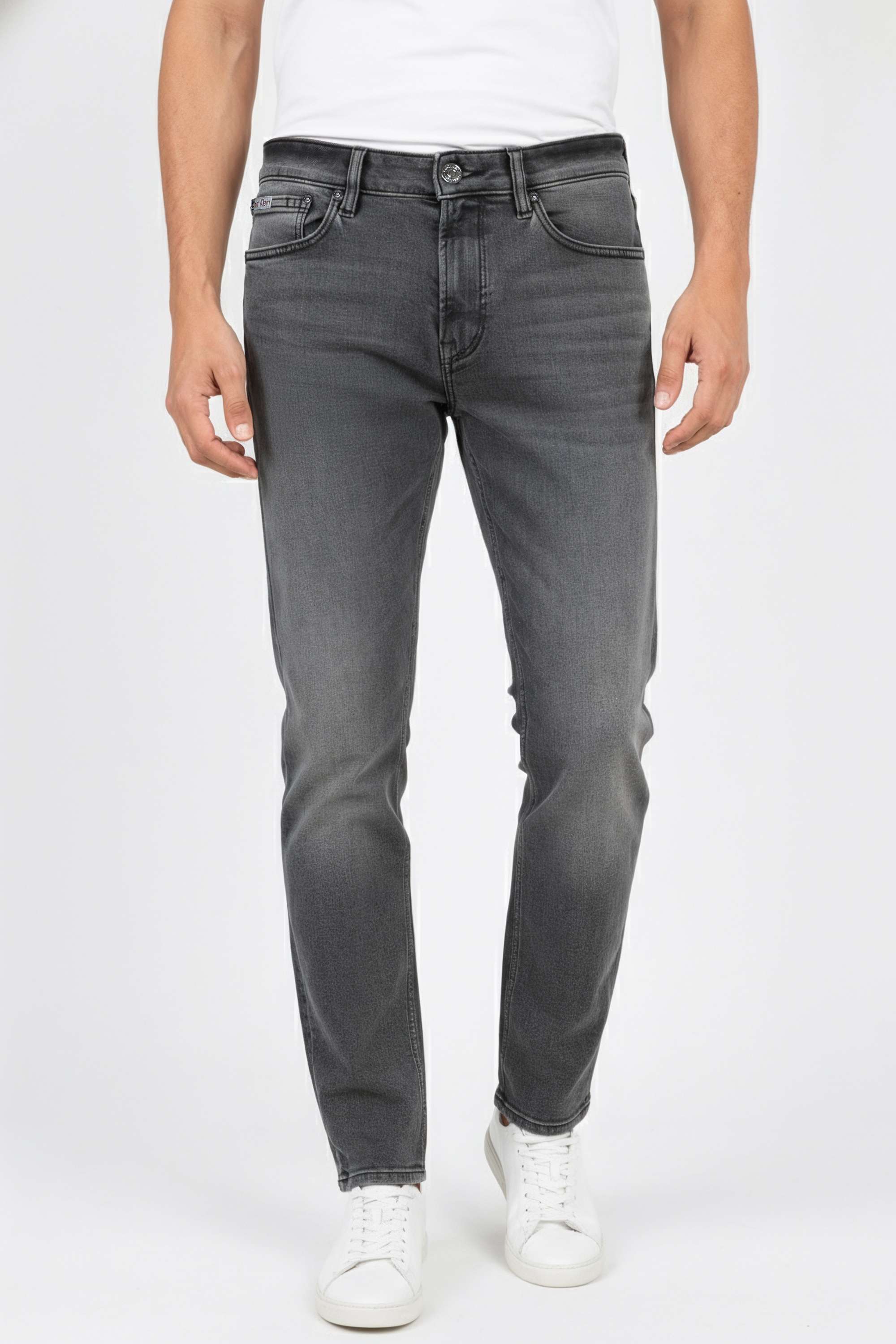 Dark-Wash-Blended-Fabric-Regular-Fit-Men-s-Jeans