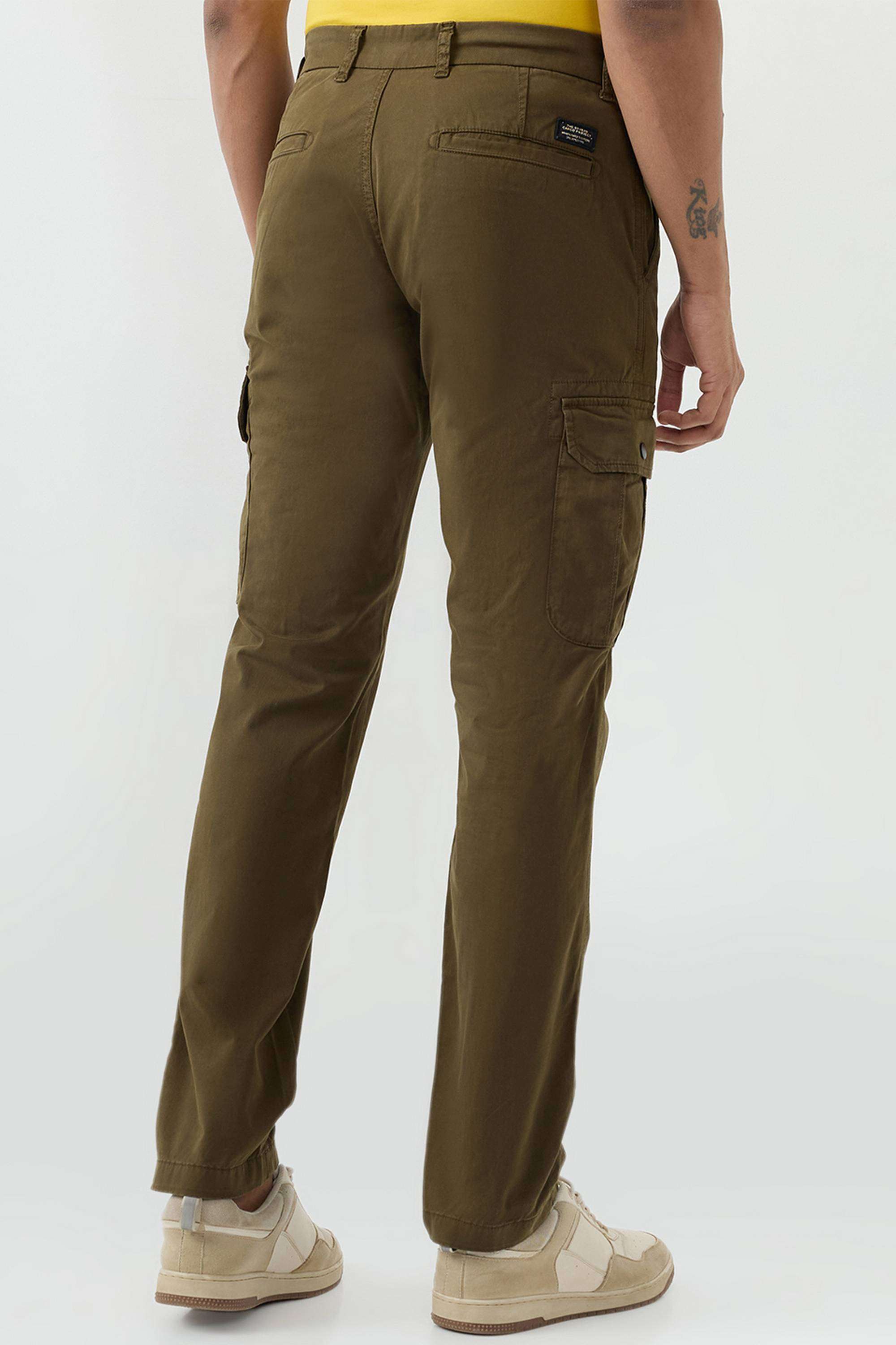 Solid-Cotton-Wide-Leg-Fit-Men-Trousers