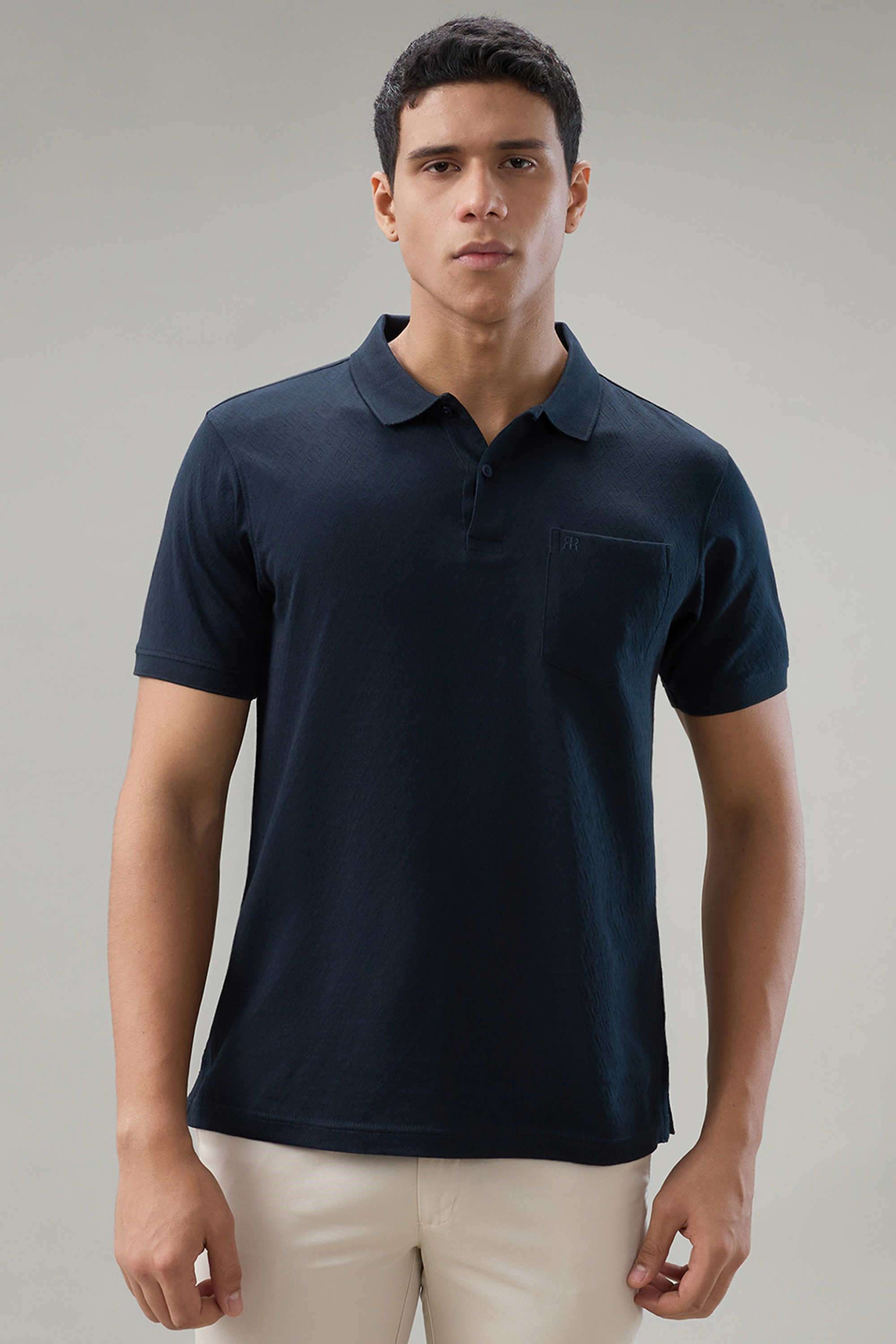 Solid-Cotton-Round-Neck-Men-s-T-Shirt