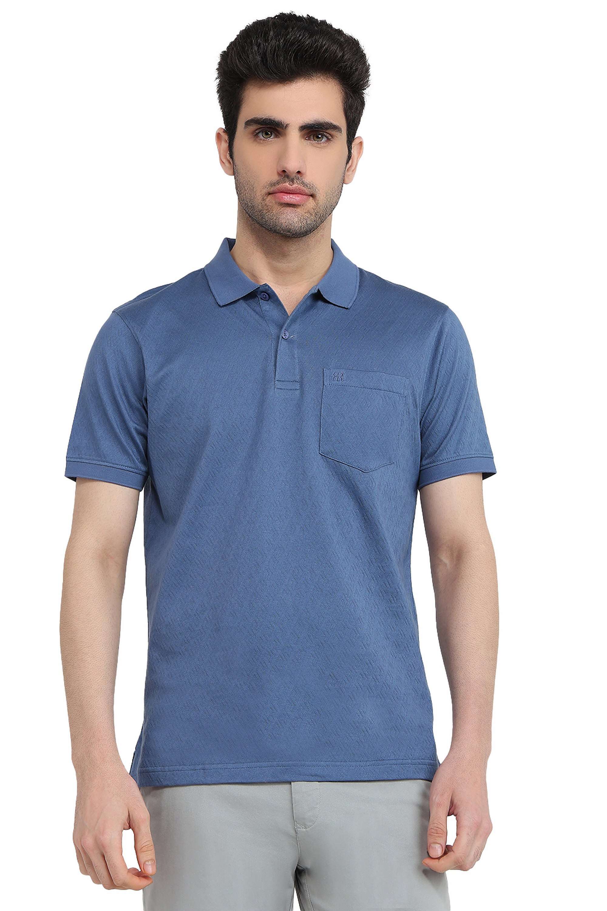 Solid-Cotton-Round-Neck-Men-s-T-Shirt