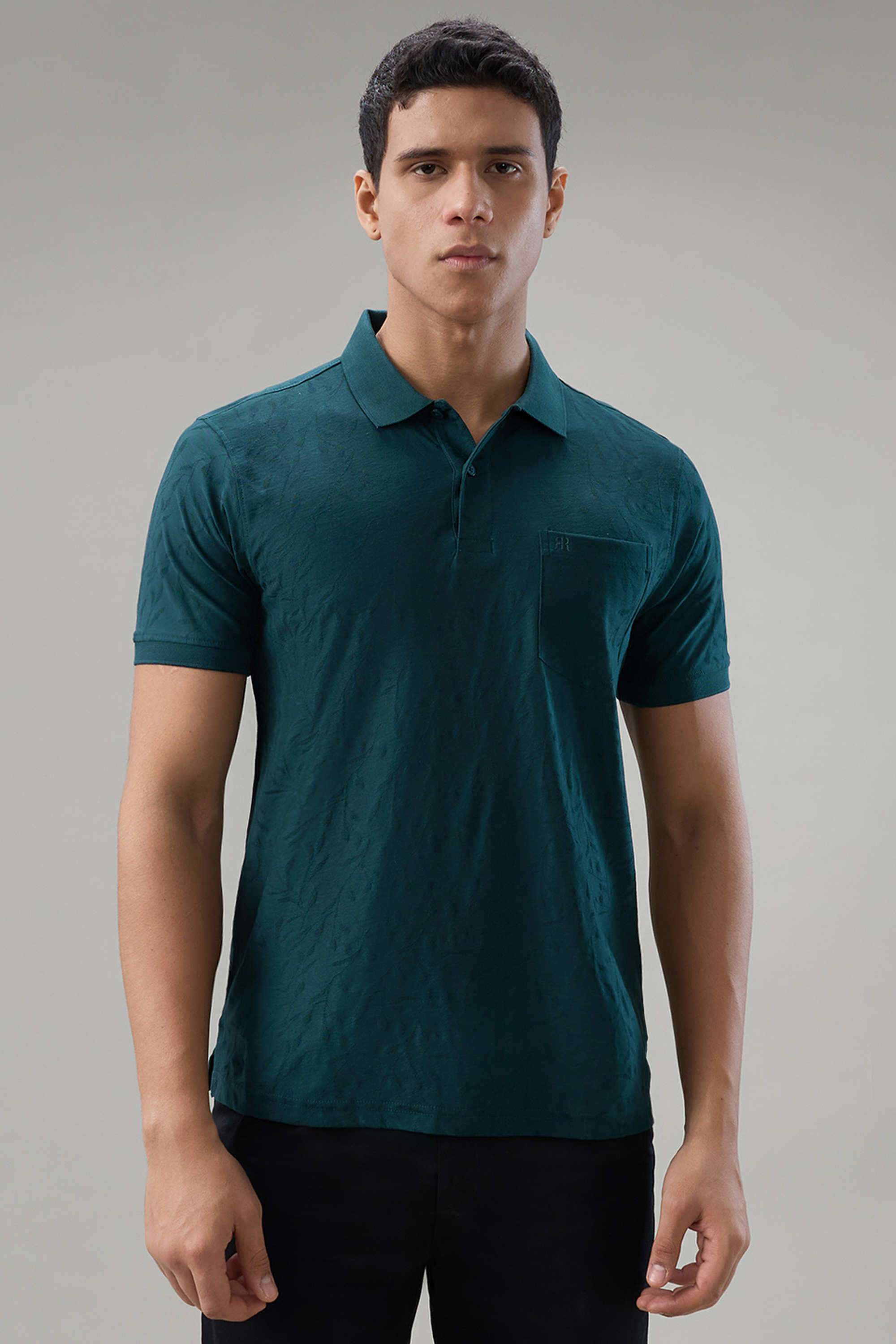Solid-Cotton-Round-Neck-Men-s-T-Shirt