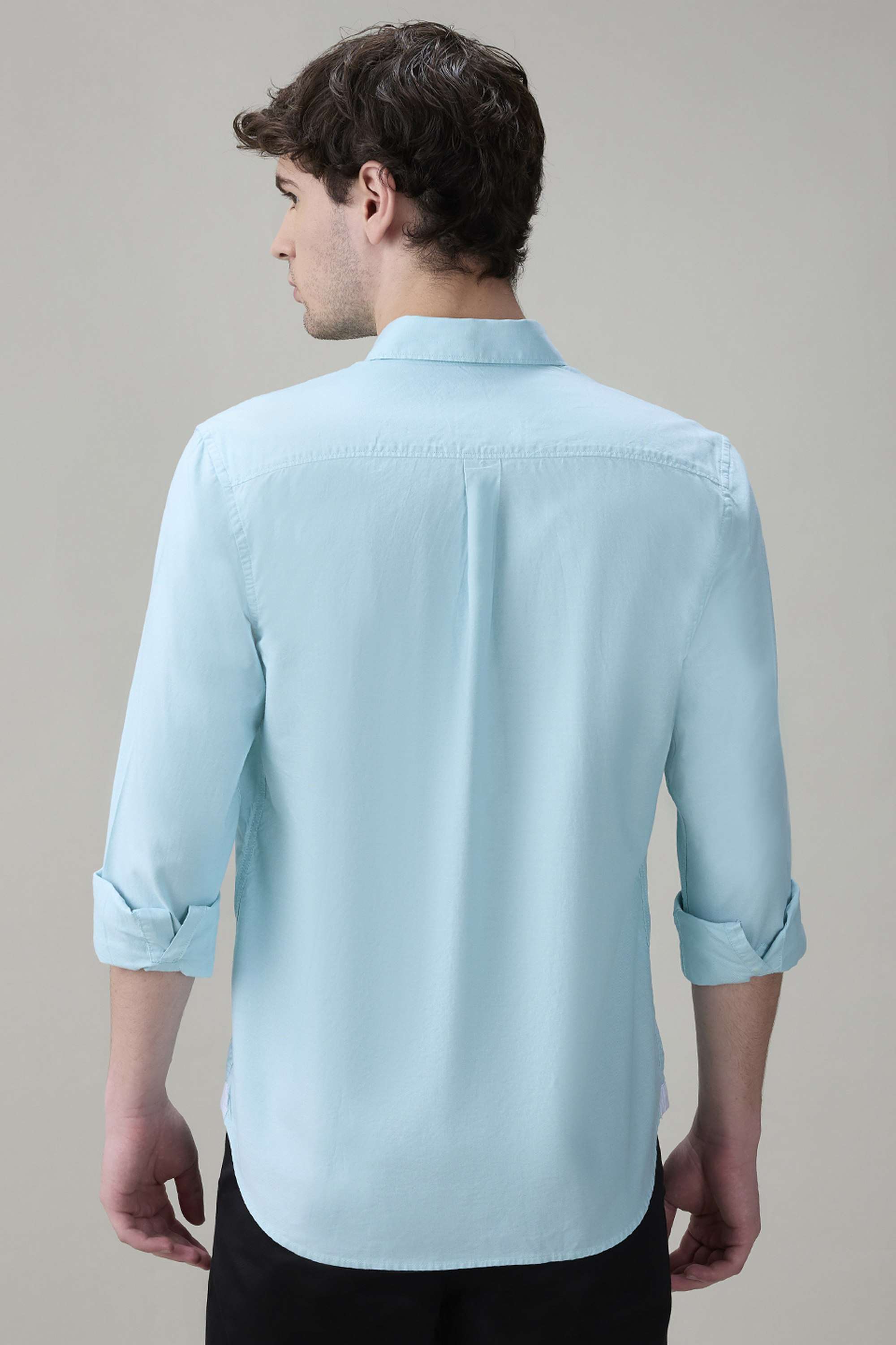 Solid-Cotton-Regular-Fit-Men-s-Formal-Shirt