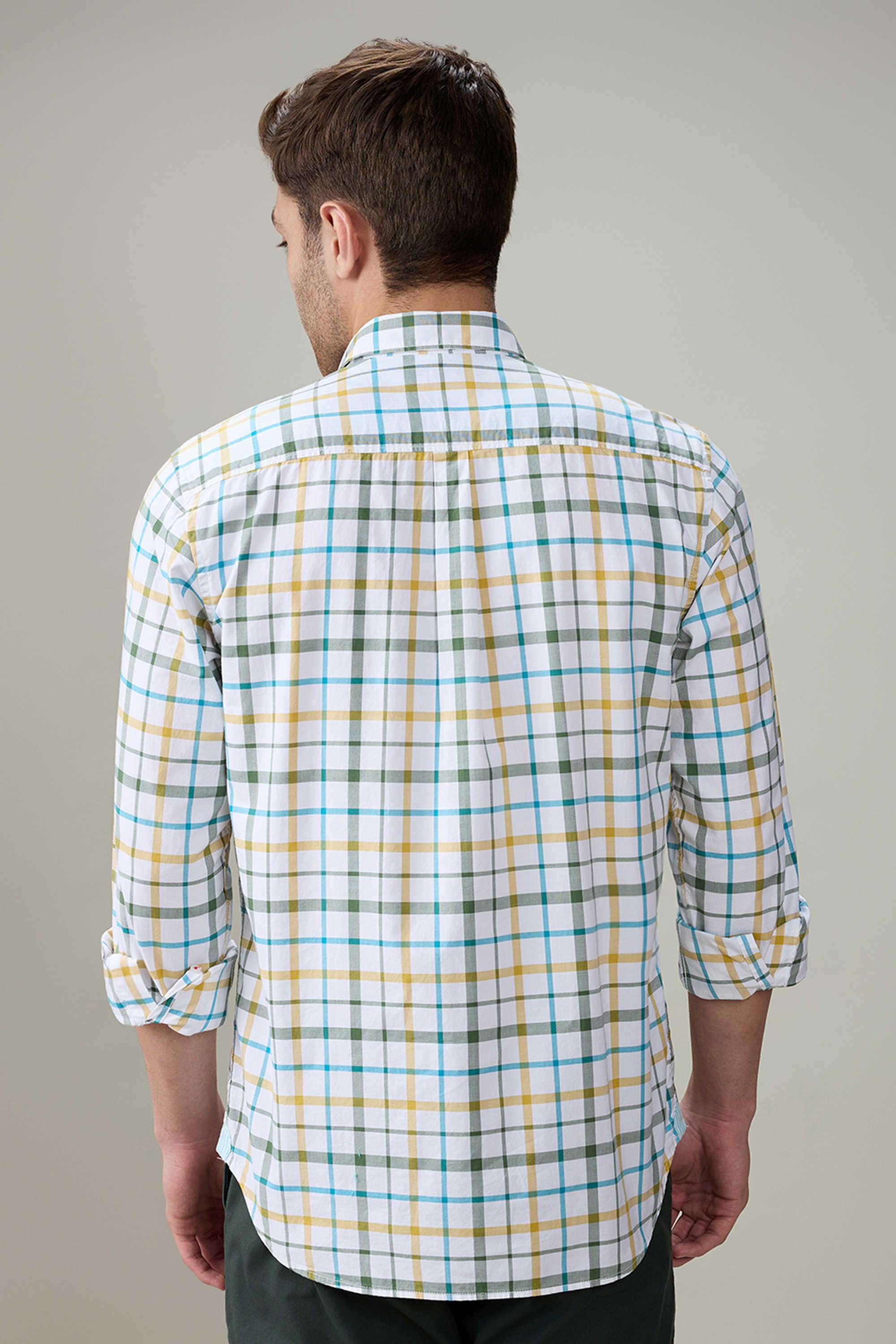Checks-Cotton-Regular-Fit-Men-s-Formal-Shirt