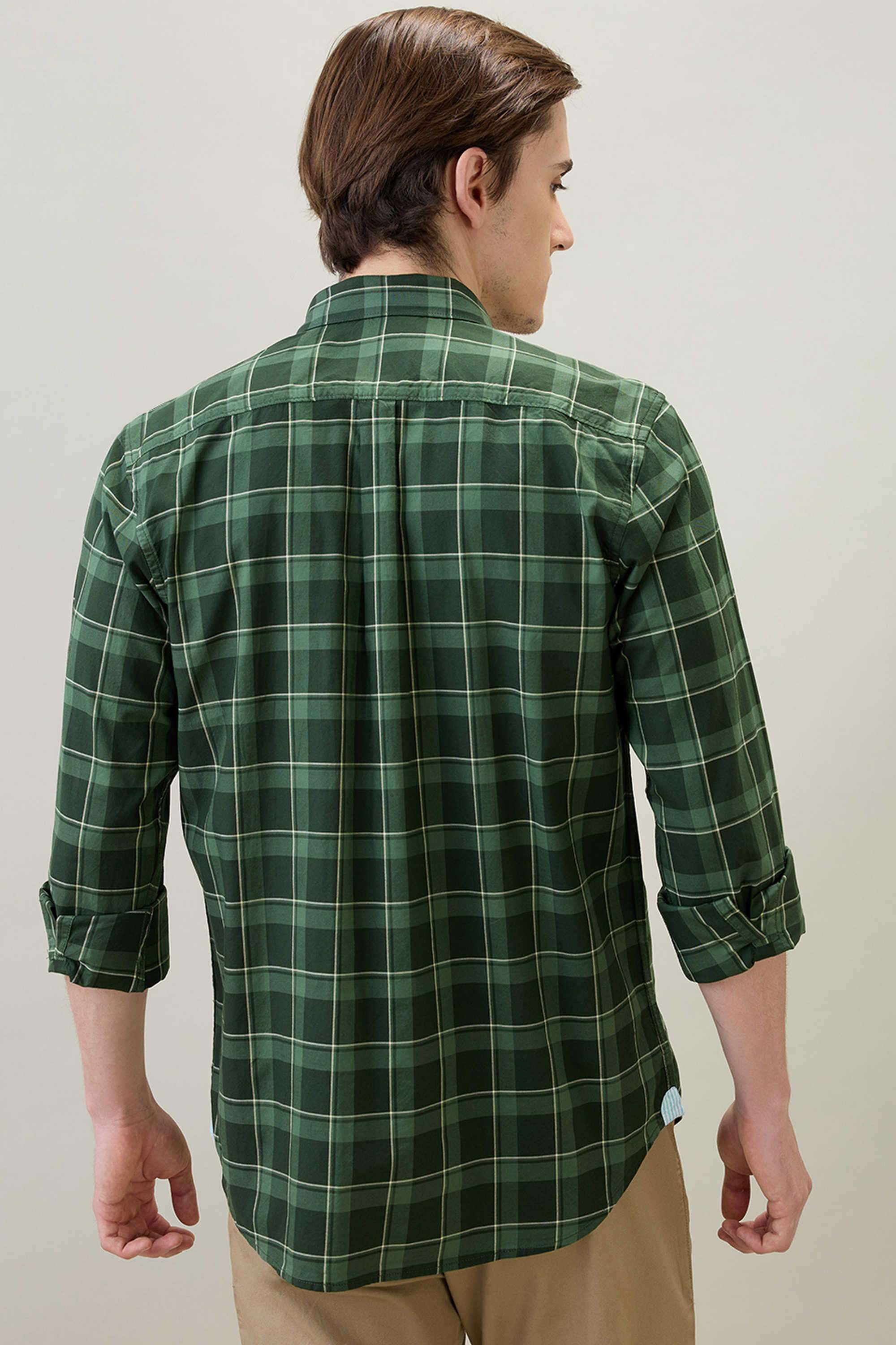 Checks-Cotton-Regular-Fit-Men-s-Formal-Shirt