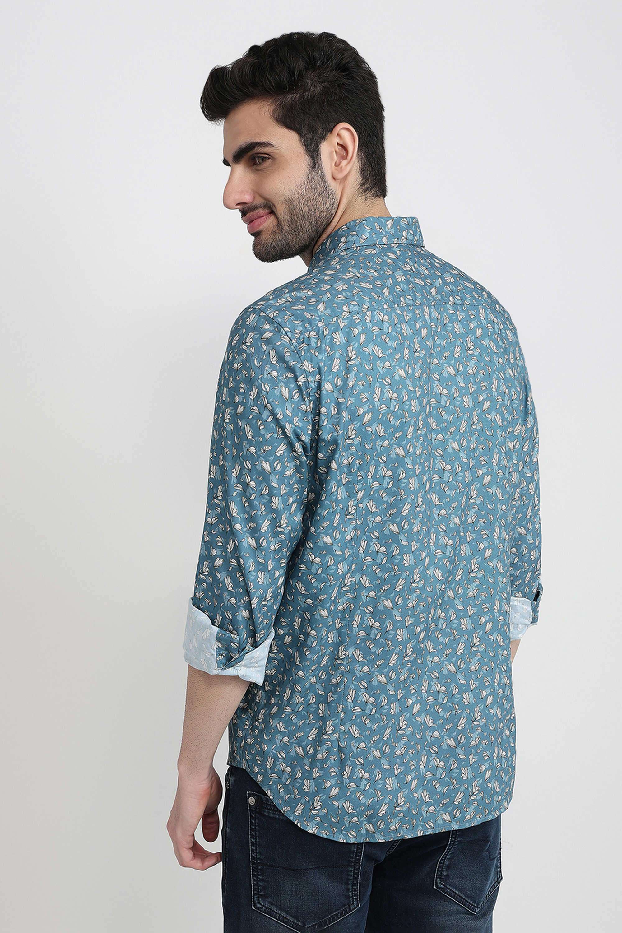 Printed-Cotton-Blend-Regular-Fit-Men-s-Formal-Shirt