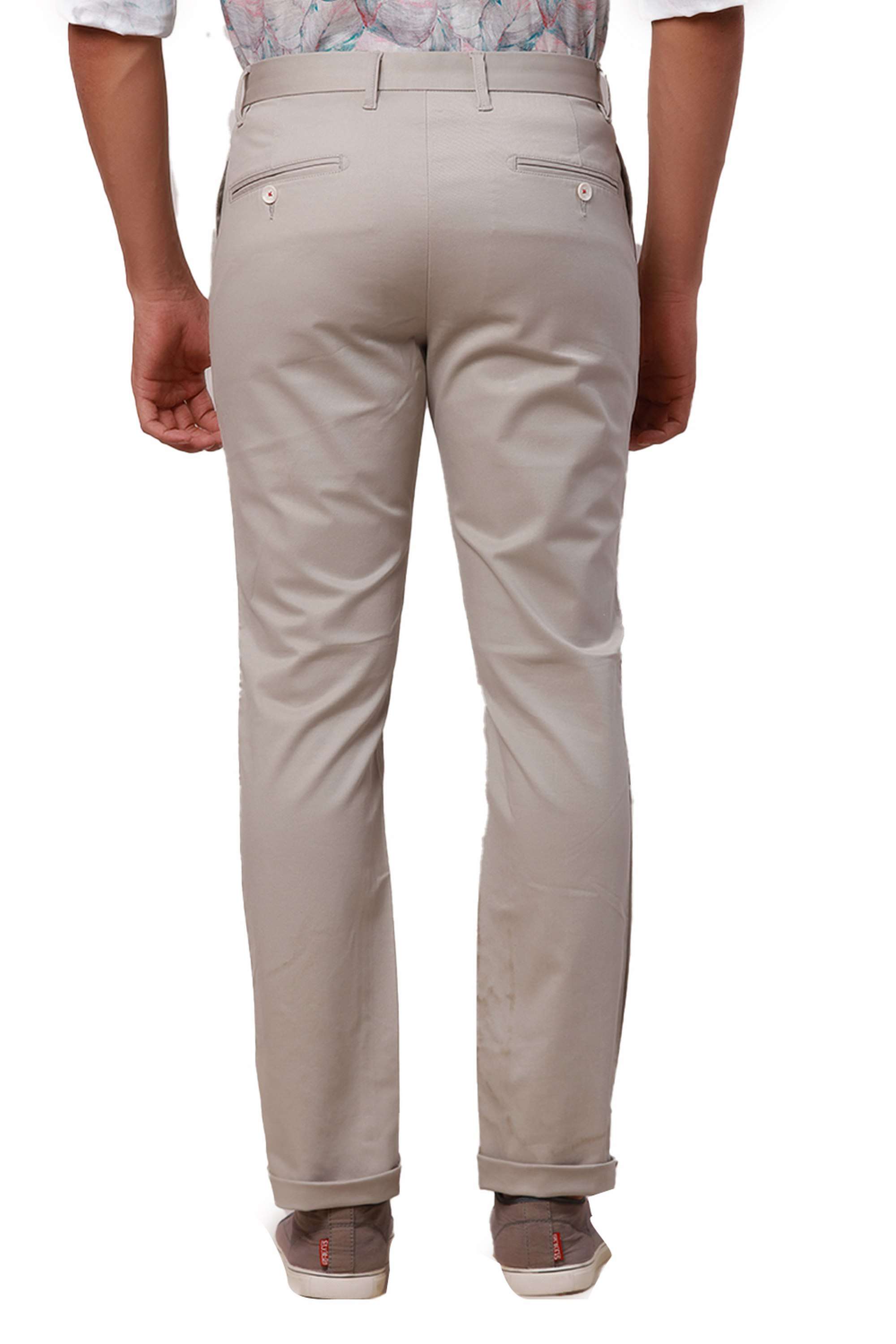Solid-Cotton-Blend-Slim-Fit-Men-s-Formal-Trousers
