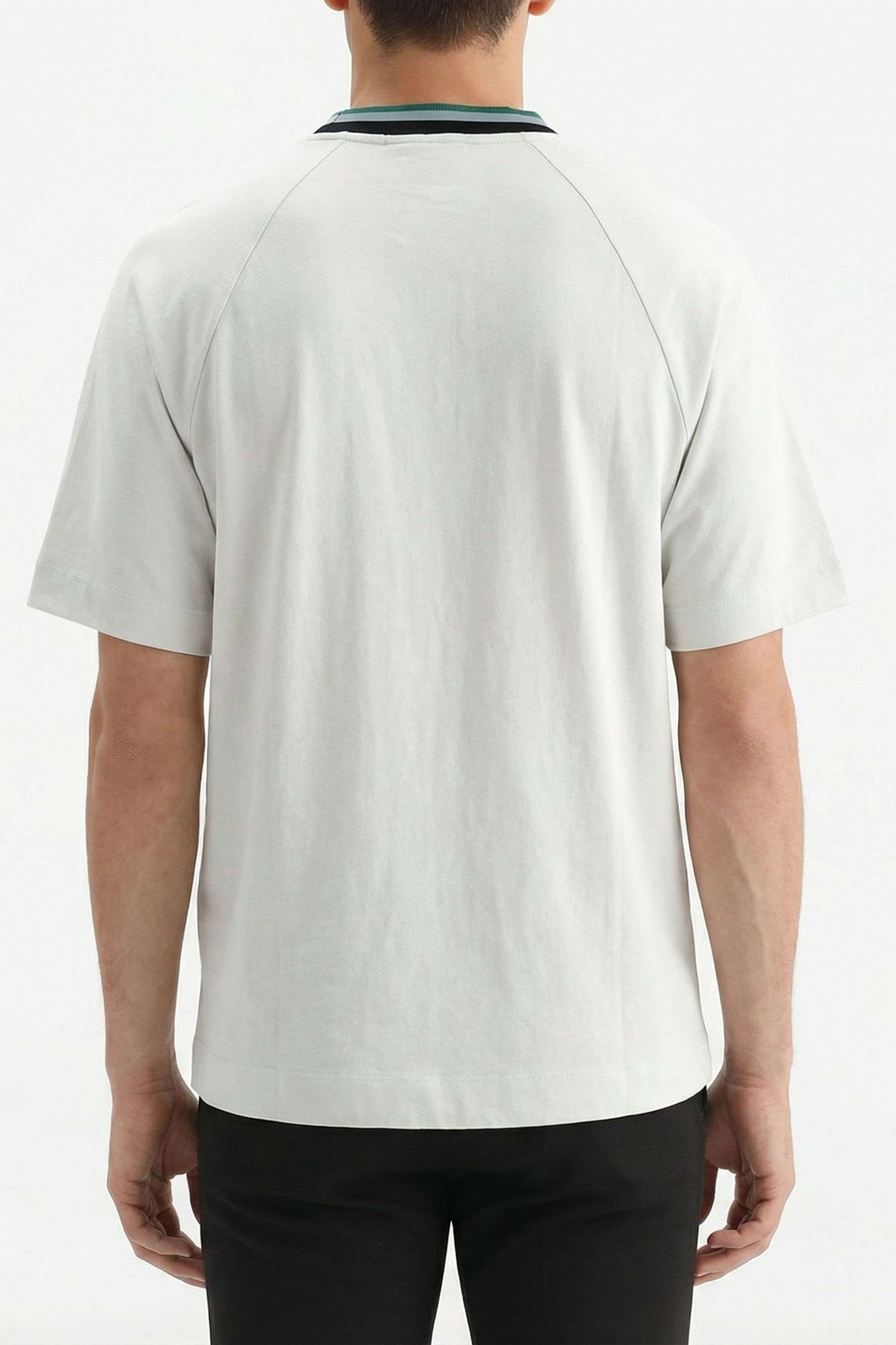 Solid-Cotton-Collared-Men-s-T-Shirt