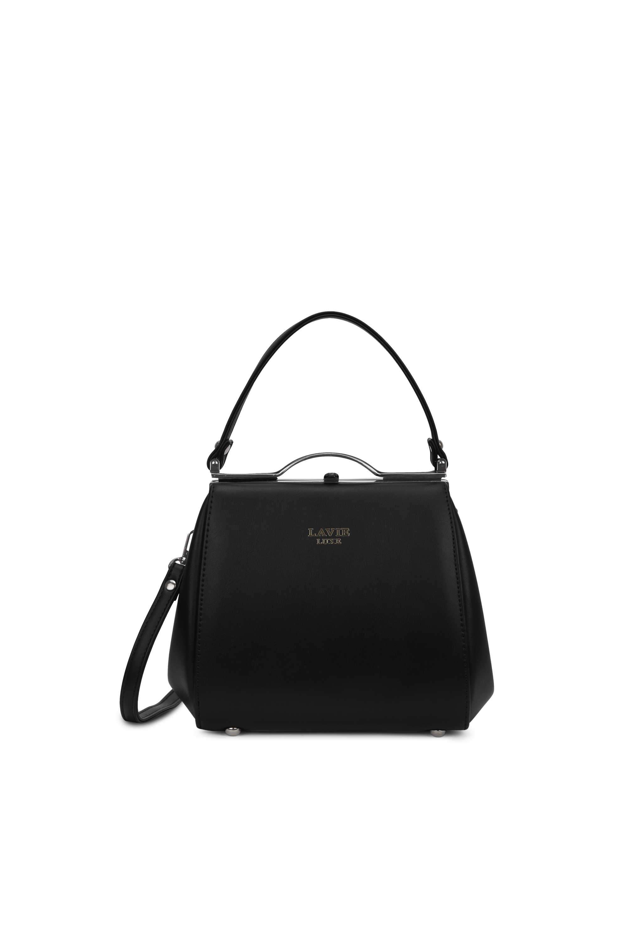 Snap-Button-Synthetic-Women-Party-Wear-Satchel