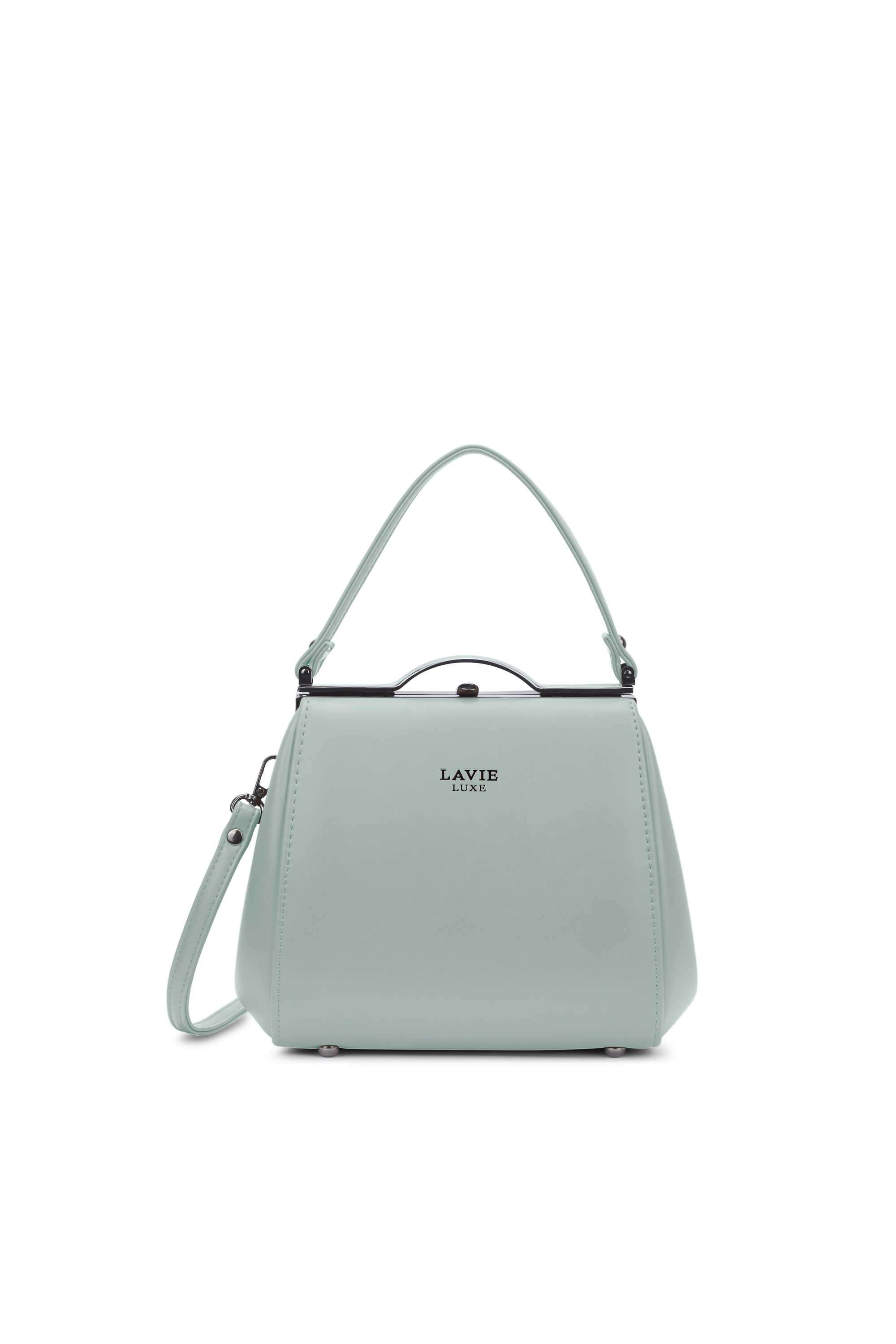 Snap-Button-Synthetic-Women-Party-Wear-Satchel