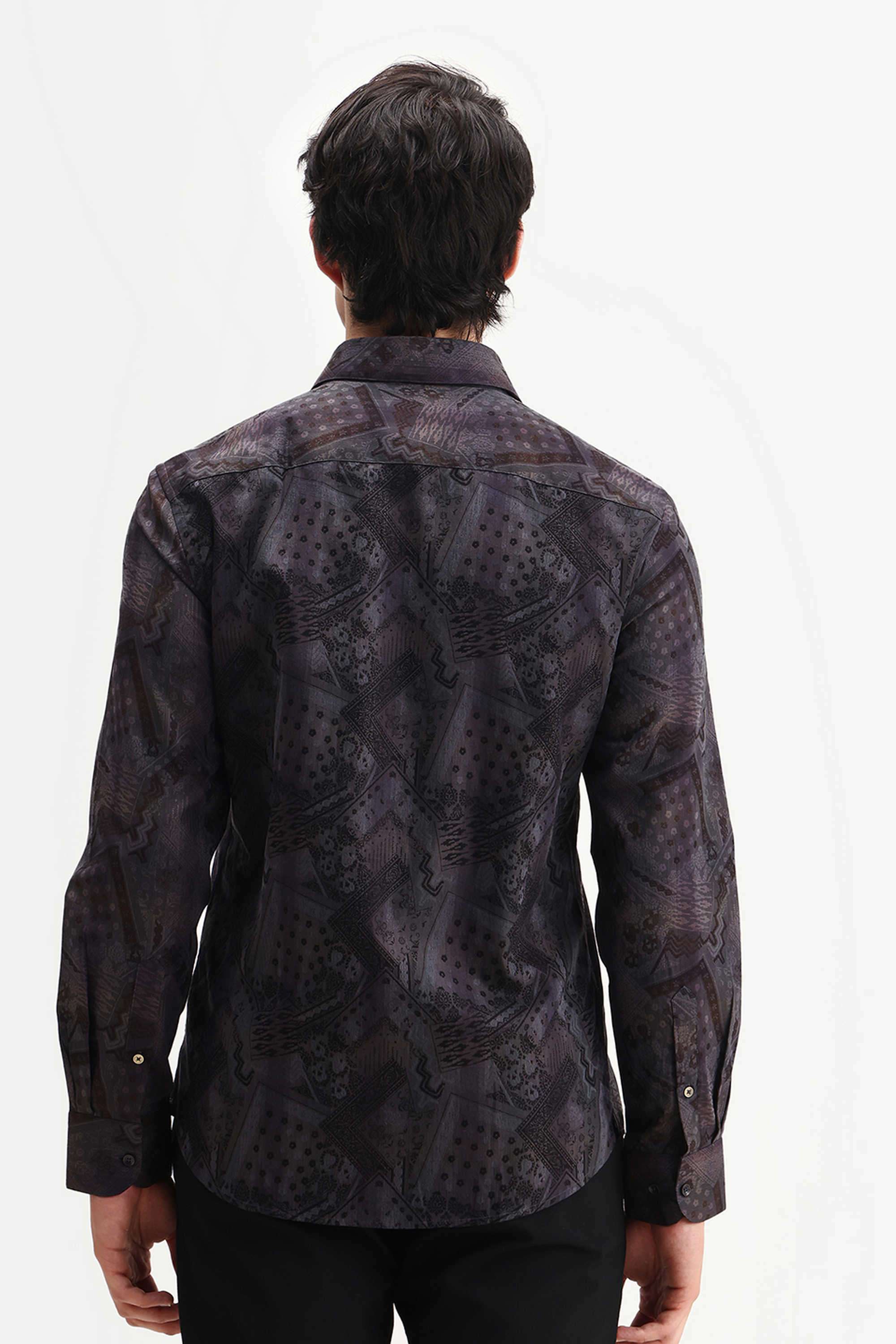 Solid-Cotton-Regular-Fit-Men-s-Casual-Shirt