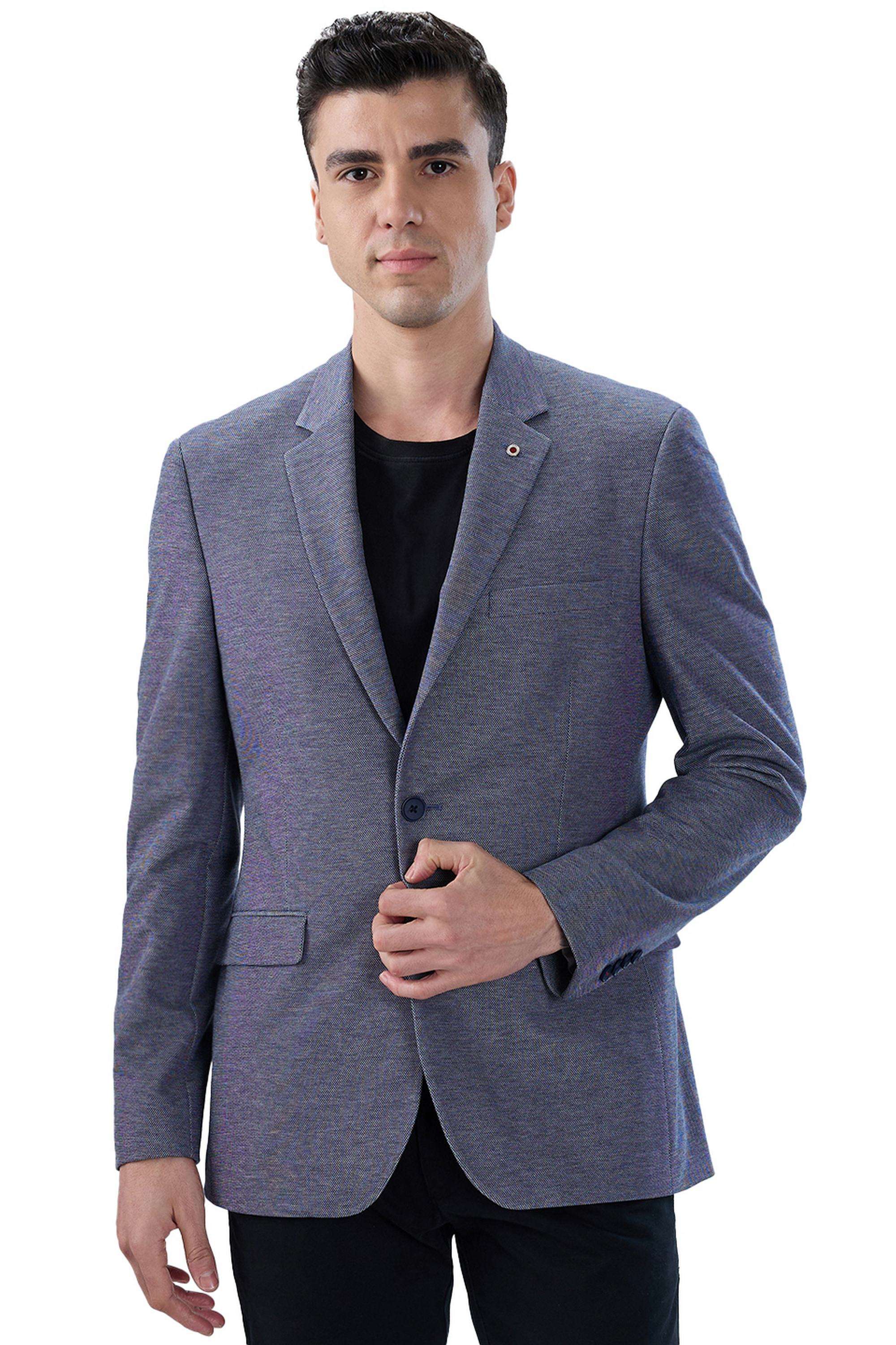 Solid-Rayon-Regular-Fit-Men-s-Formal-Wear-Blazer