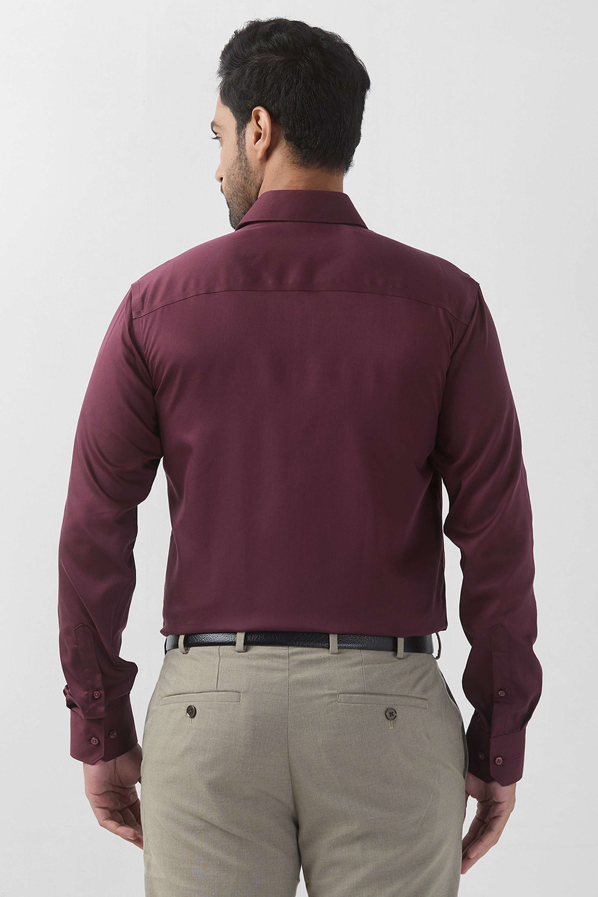 Solid-Cotton-Regular-Fit-Men-s-Formal-Wear-Shirt