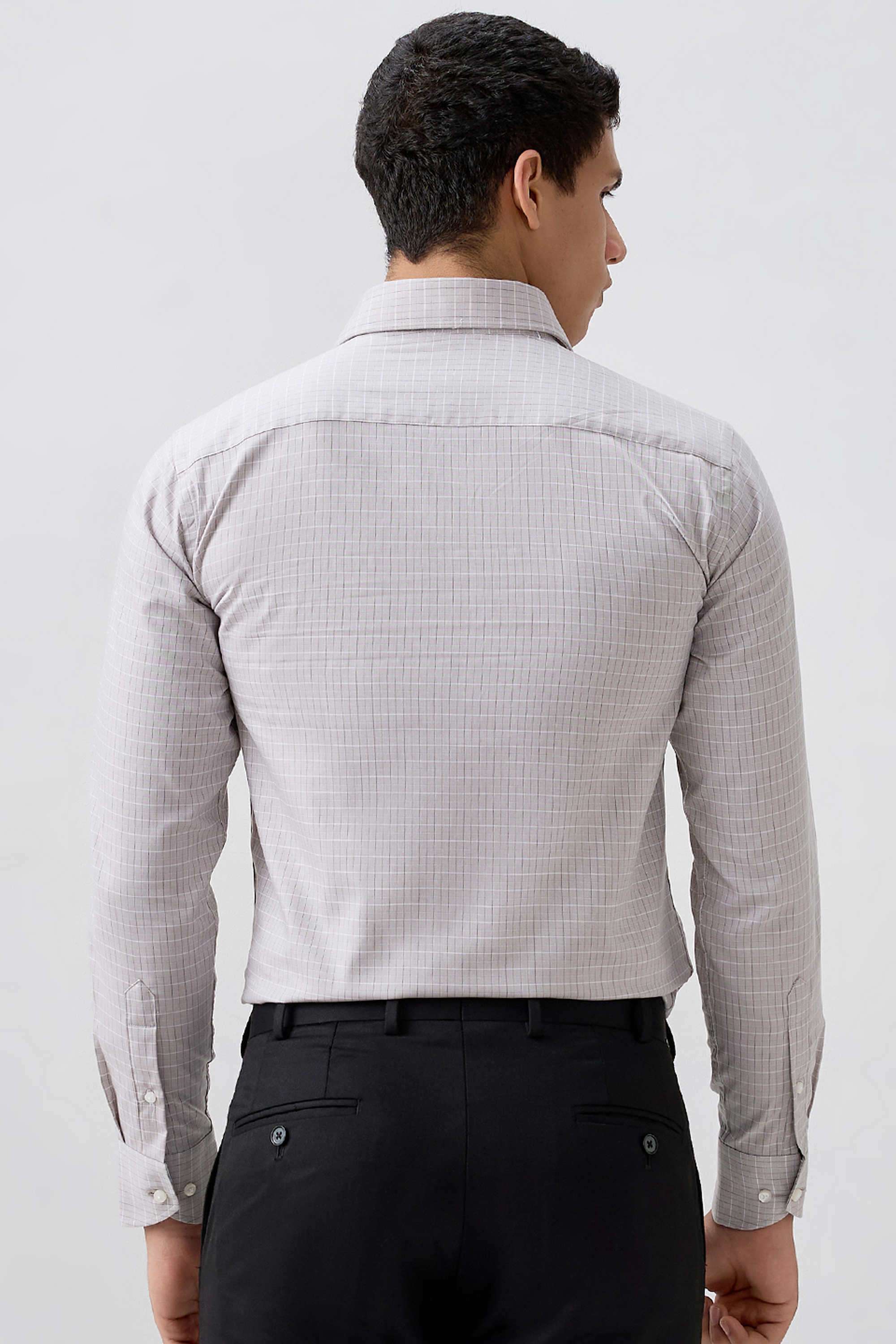 Checks-Cotton-Slim-Fit-Men-s-Formal-Shirt