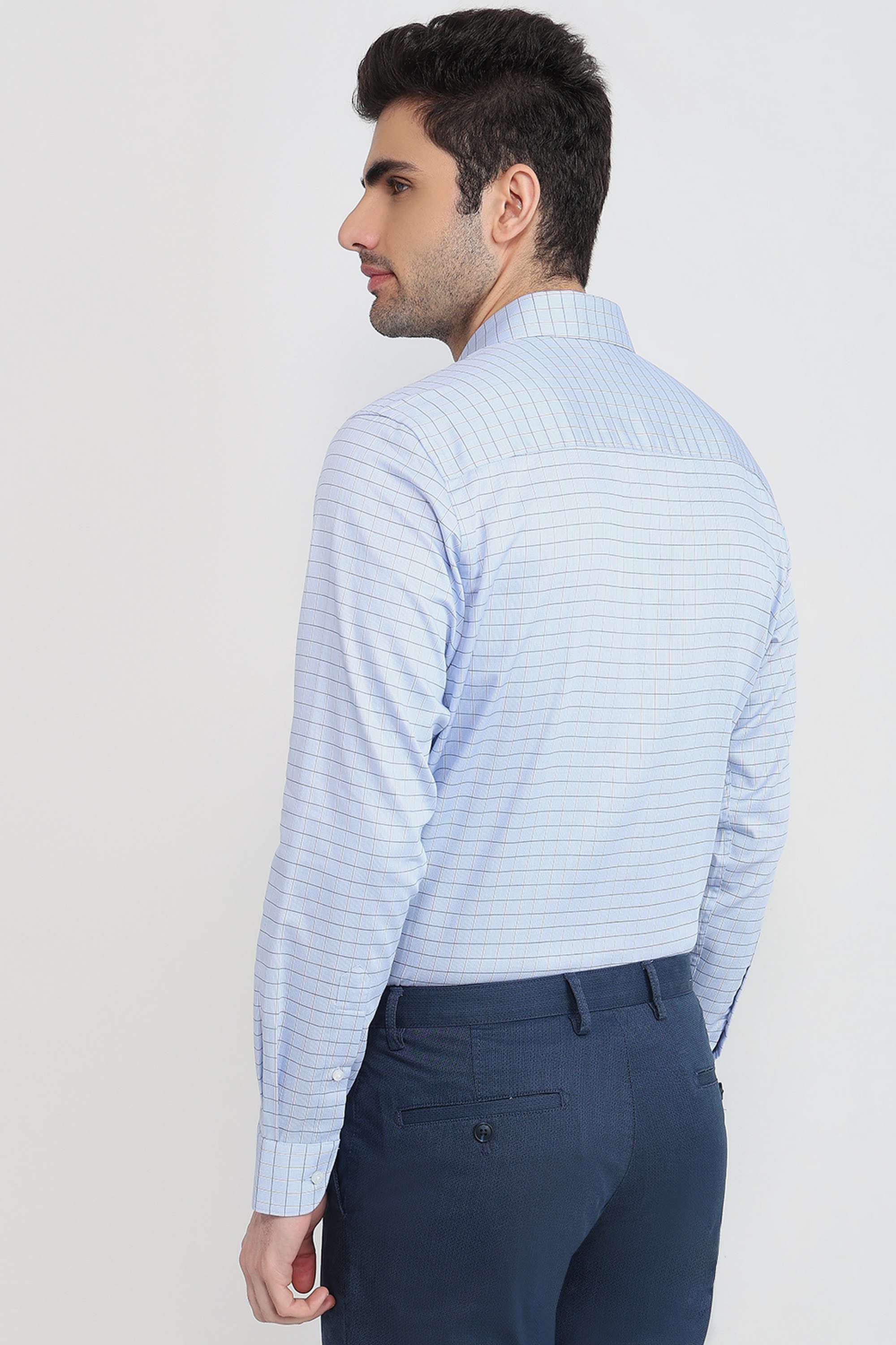Checks-Cotton-Regular-Fit-Men-s-Formal-Shirt