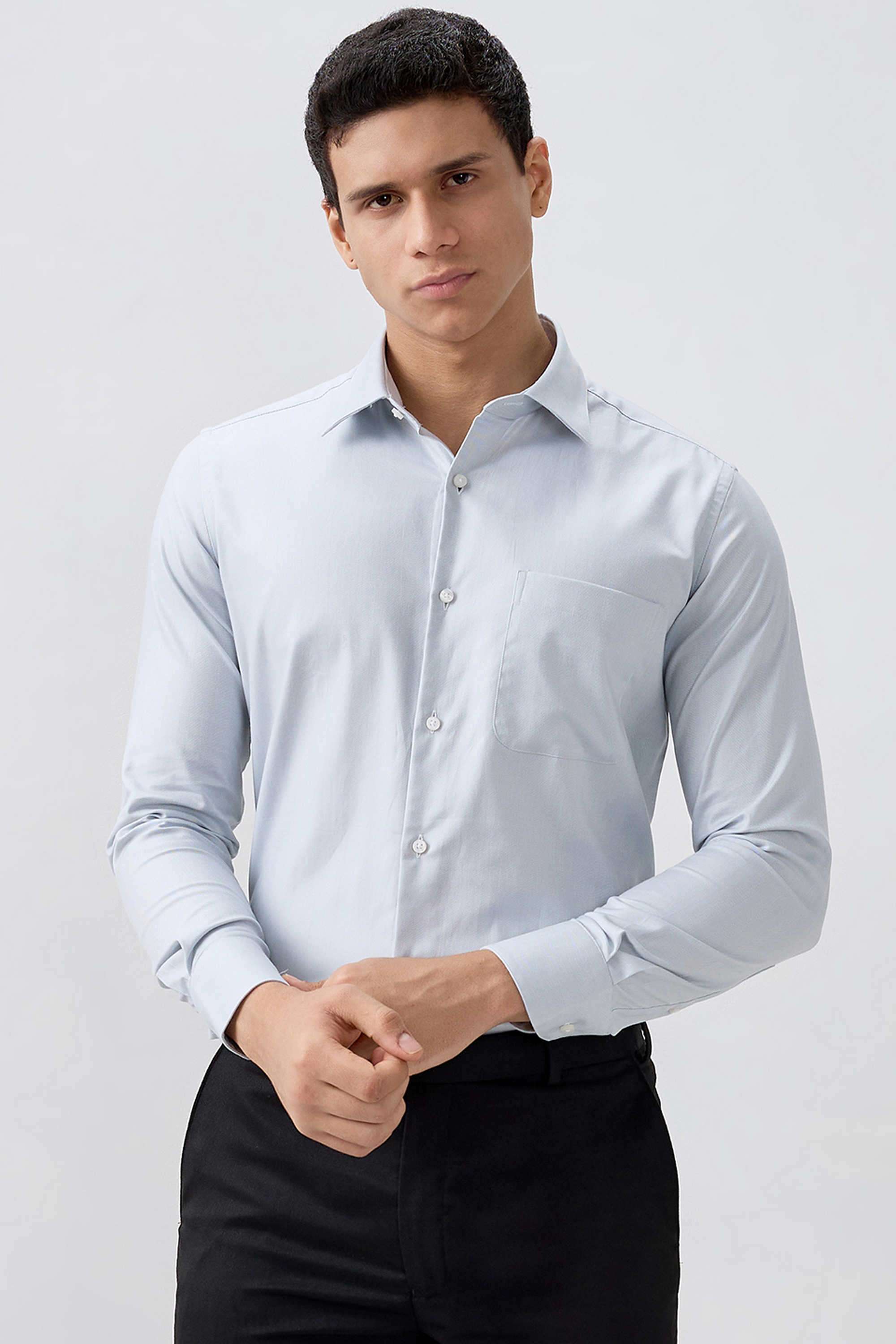 Solid-Cotton-Regular-Fit-Men-s-Formal-Shirt
