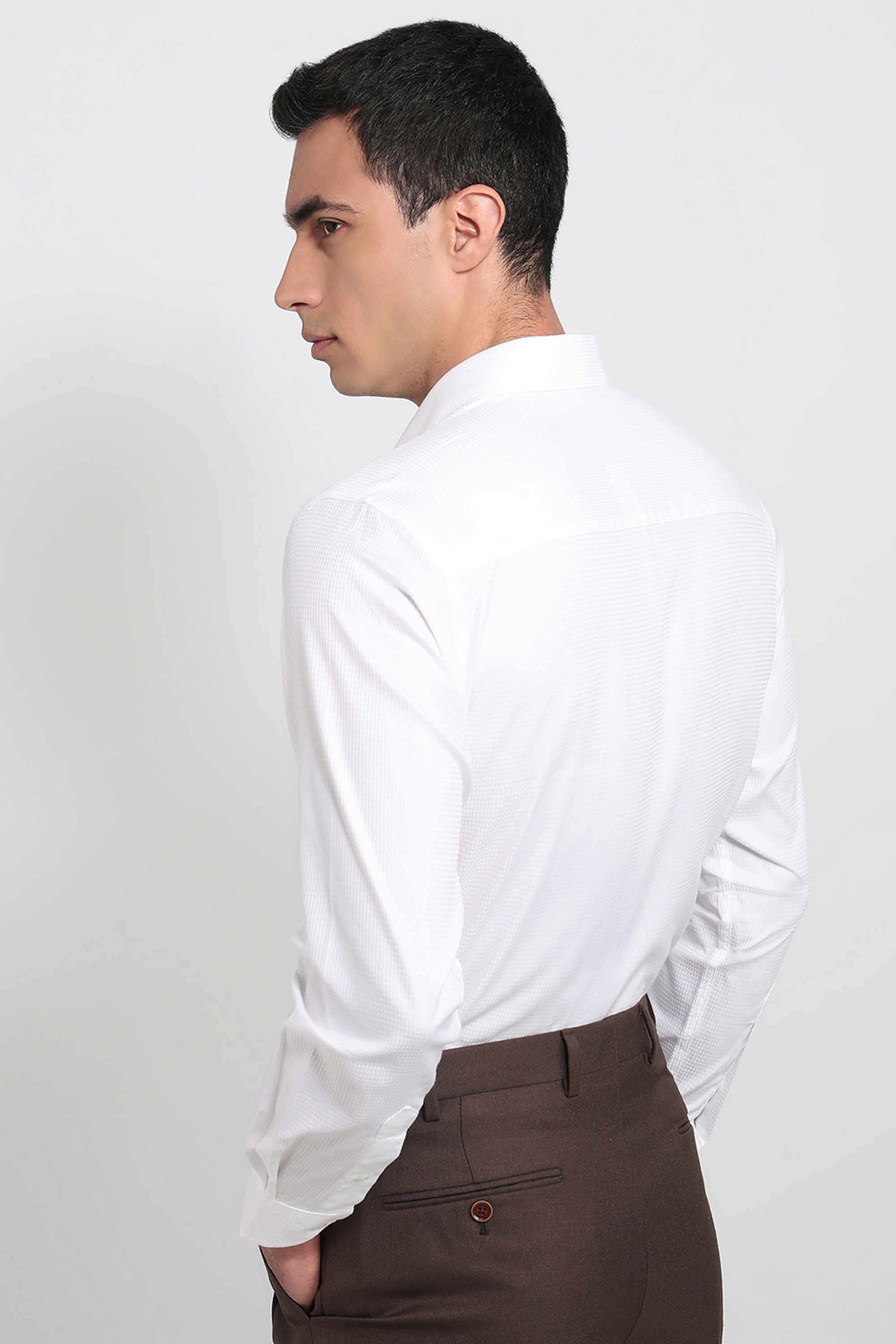Solid-Cotton-Regular-Fit-Men-s-Shirt