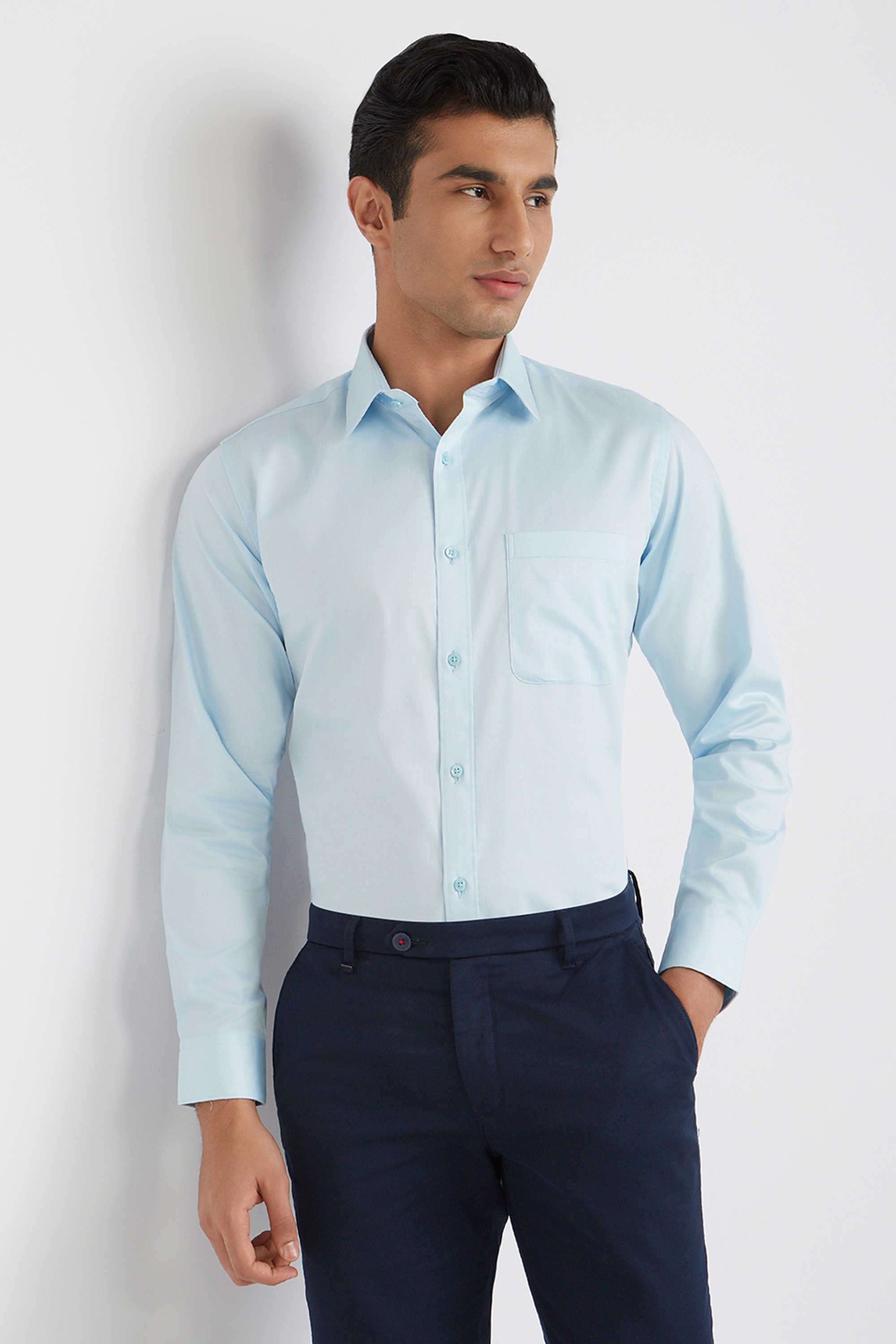 Solid-Slim-Fit-Men-s-Formal-Shirt